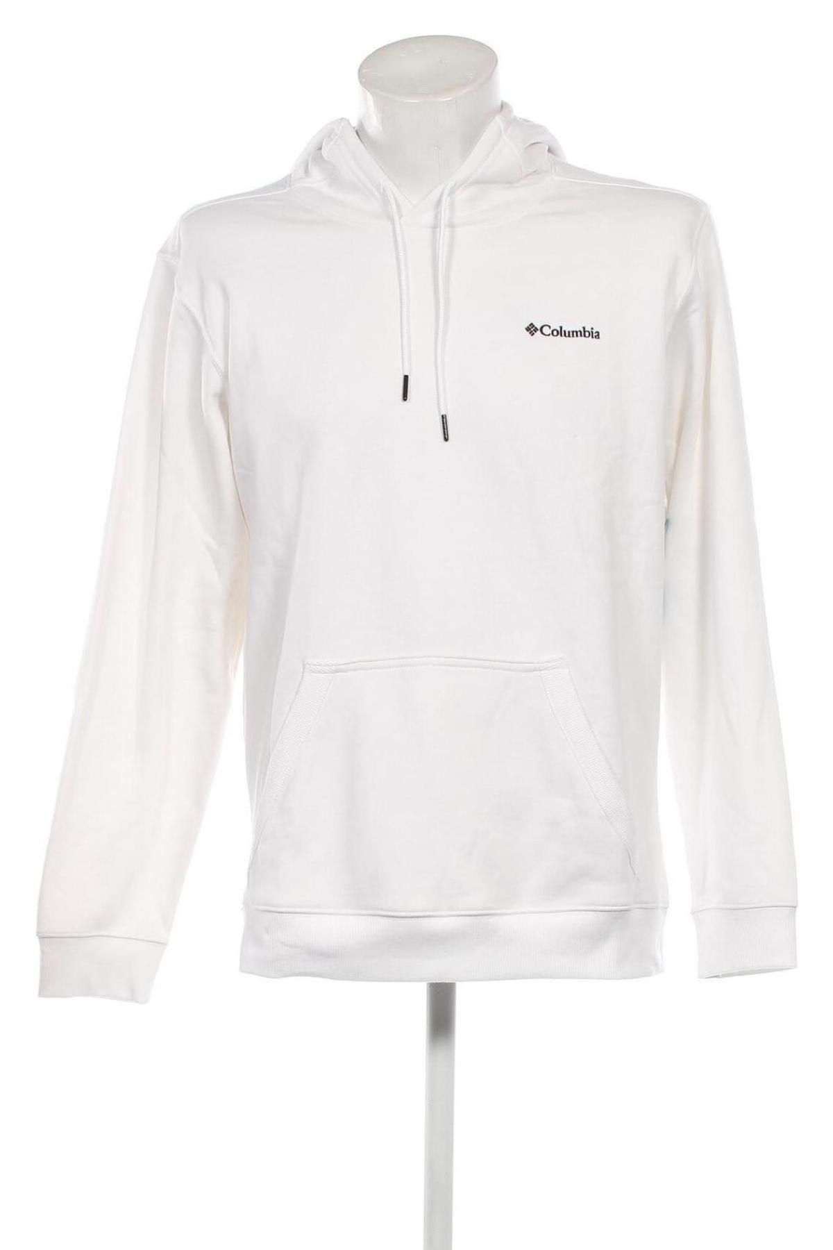 Herren Sweatshirt Columbia, Größe L, Farbe Weiß, Preis 60,31 €