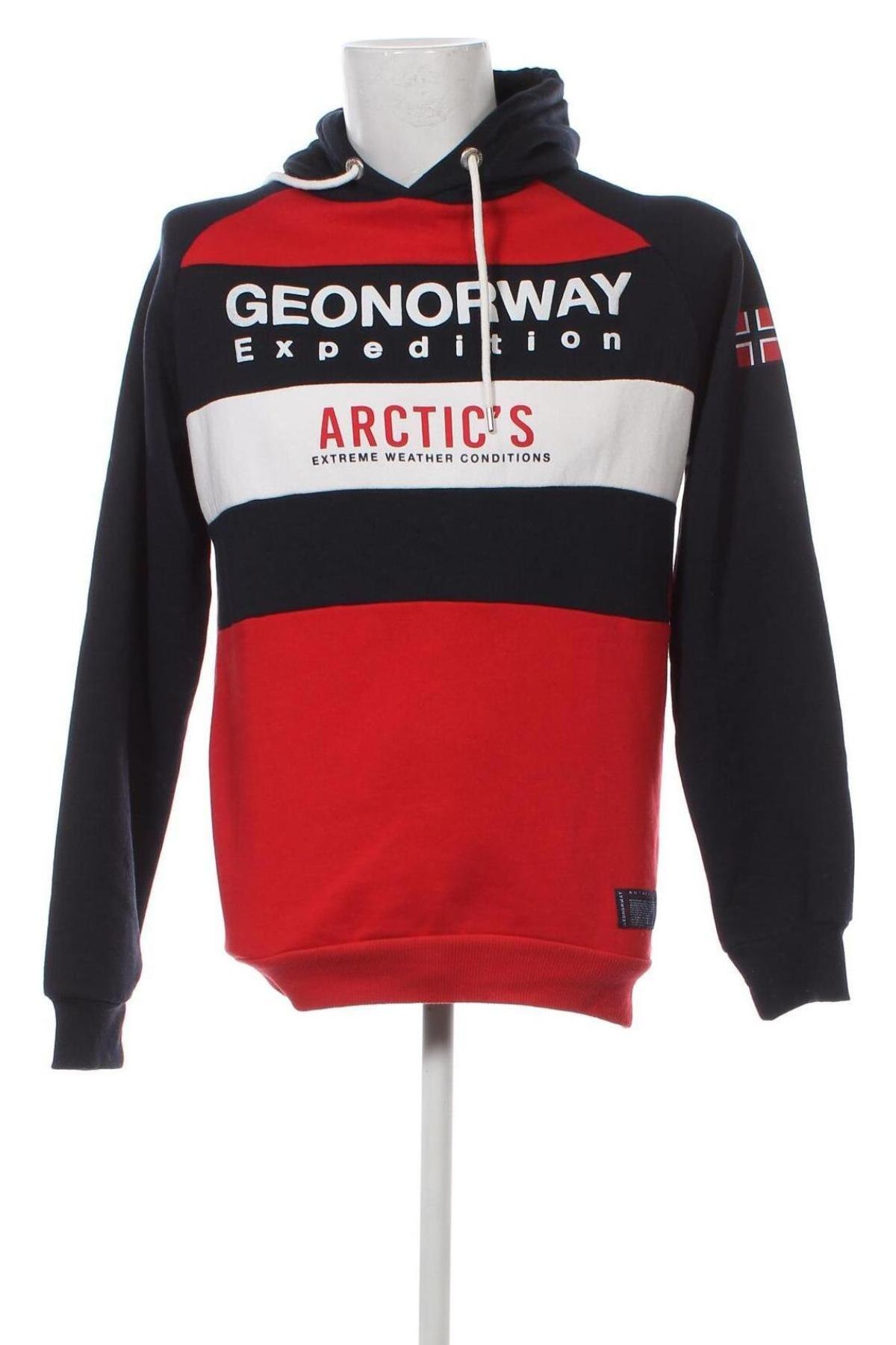 Ανδρικό φούτερ Geographical Norway, Μέγεθος L, Χρώμα Πολύχρωμο, Τιμή 61,08 €