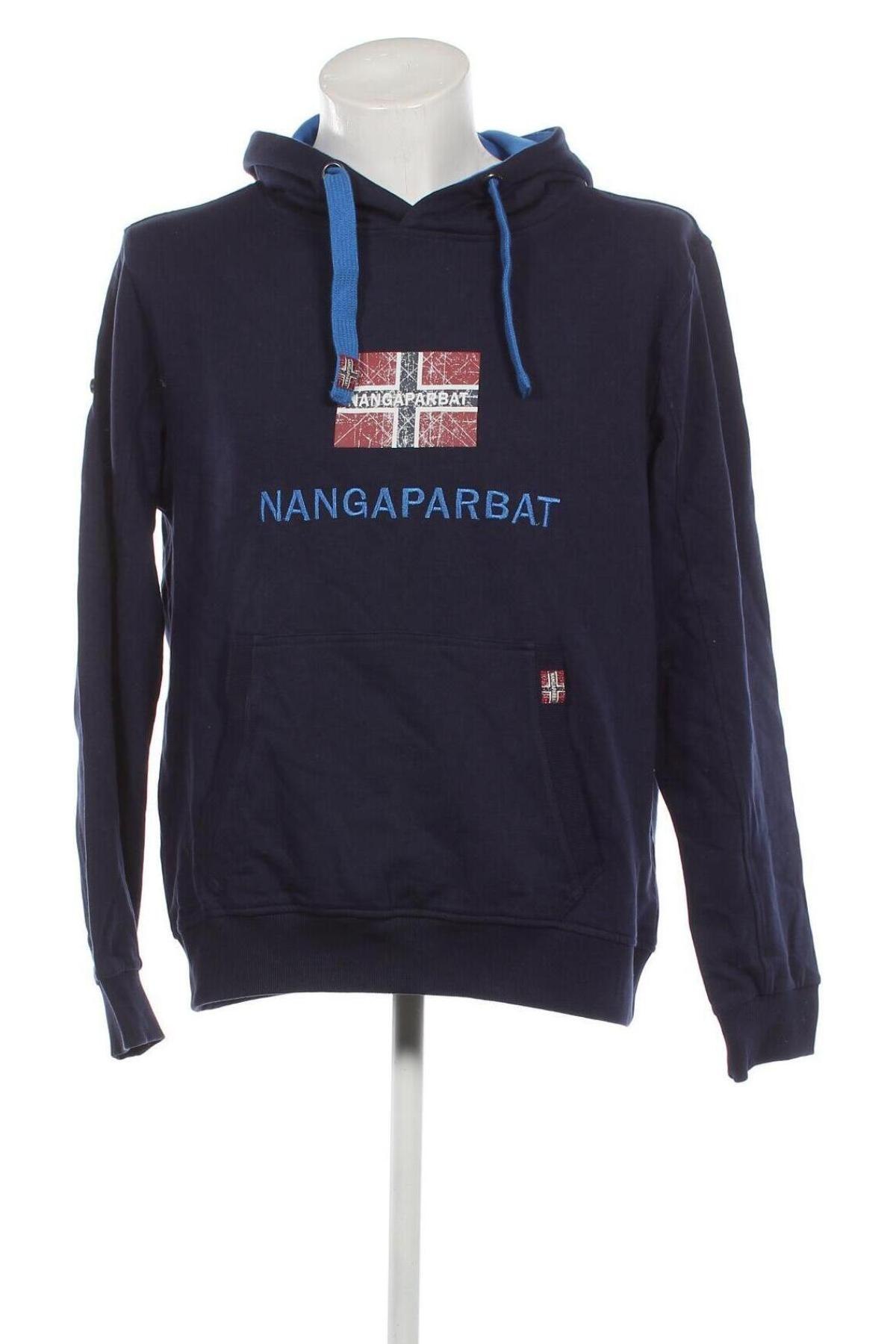 Herren Sweatshirt Nangaparbat, Größe L, Farbe Blau, Preis € 14,61