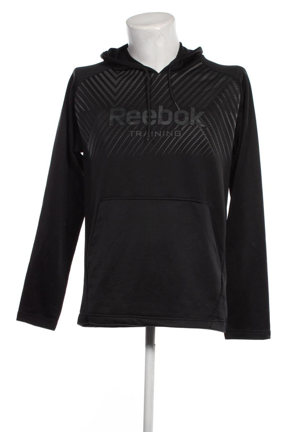 Ανδρικό φούτερ Reebok, Μέγεθος M, Χρώμα Μαύρο, Τιμή 24,12 €