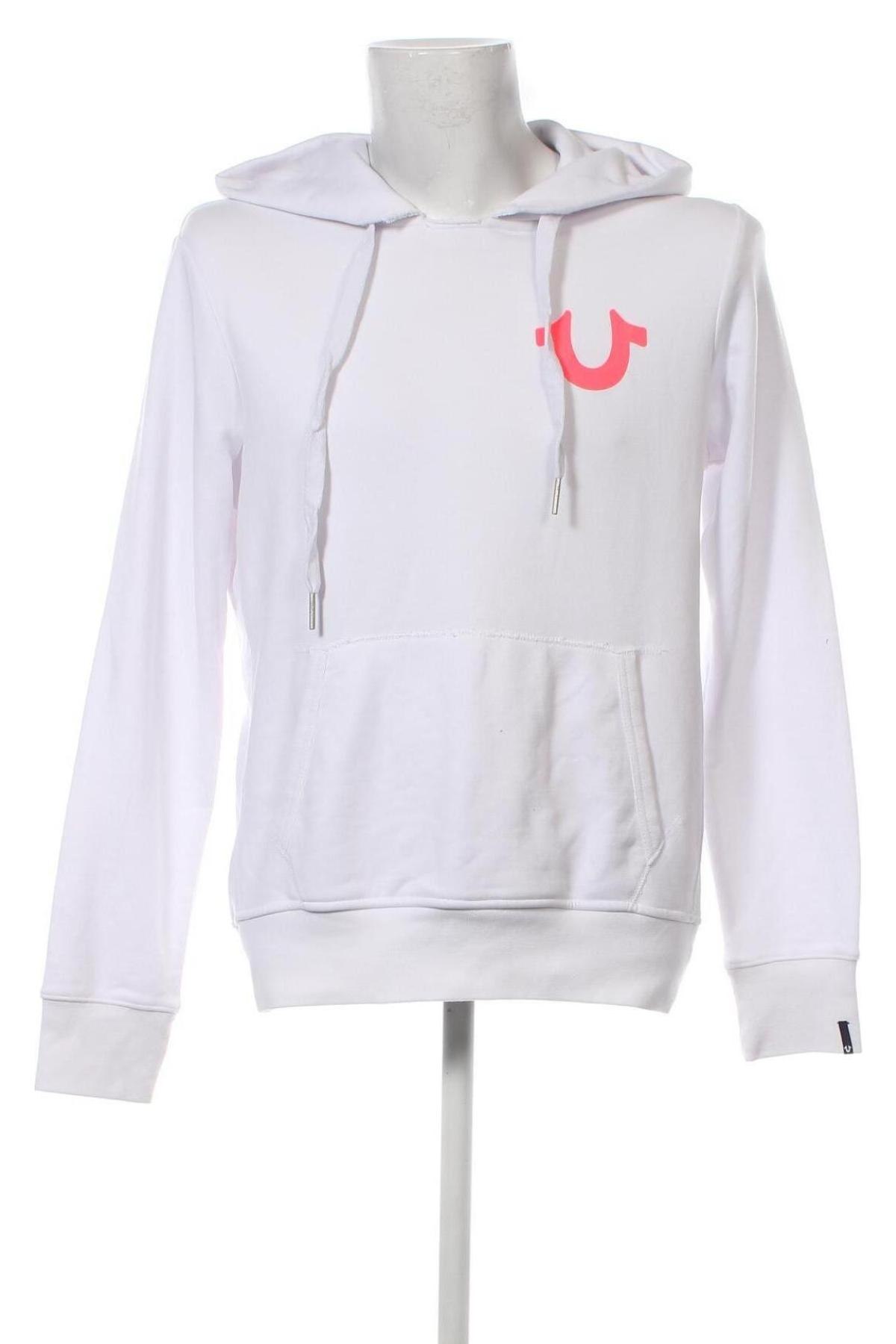 Herren Sweatshirt True Religion, Größe M, Farbe Weiß, Preis 20,00 €