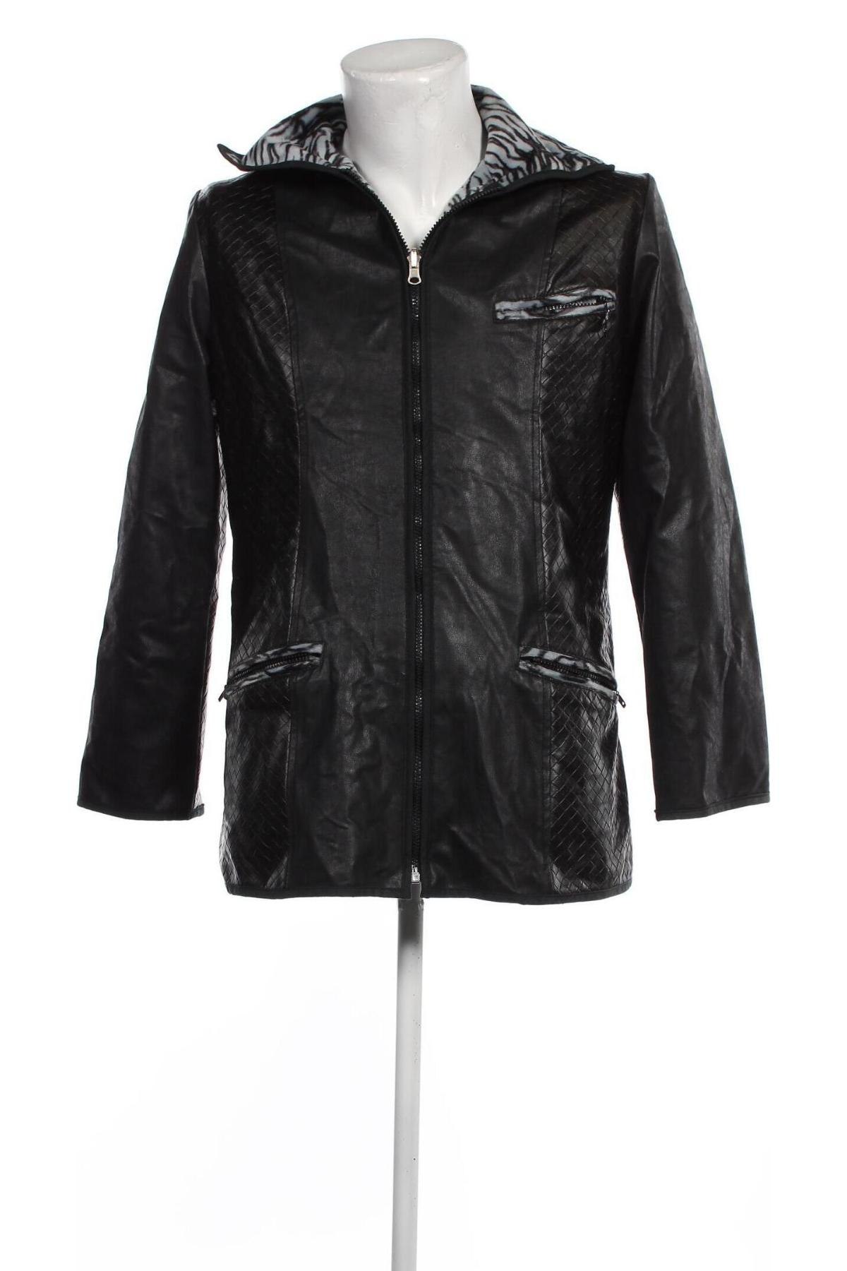 Pánská kožená bunda , Velikost M, Barva Černá, Cena  734,00 Kč