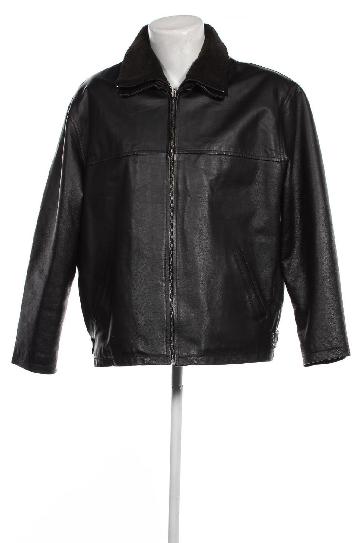 Pánska kožená bunda  Authentic Clothing Company, Veľkosť M, Farba Čierna, Cena  54,73 €