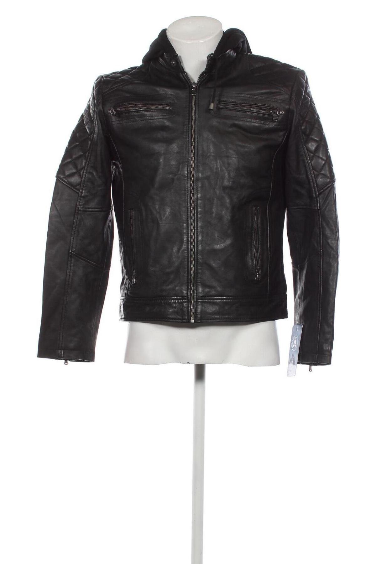 Pánská kožená bunda  Aviatrix International, Velikost L, Barva Černá, Cena  6 790,00 Kč