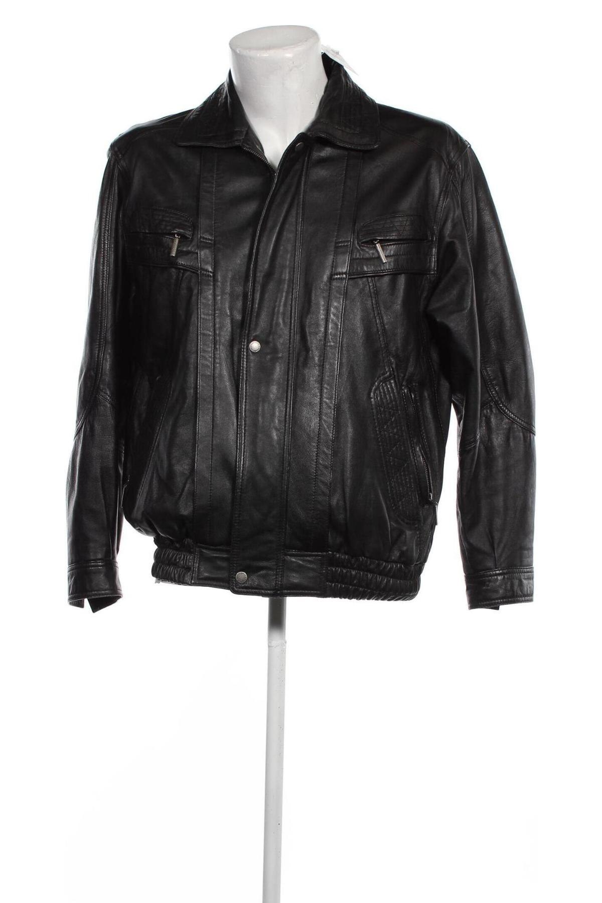 Pánská kožená bunda  C.Comberti, Velikost M, Barva Černá, Cena  1 604,00 Kč