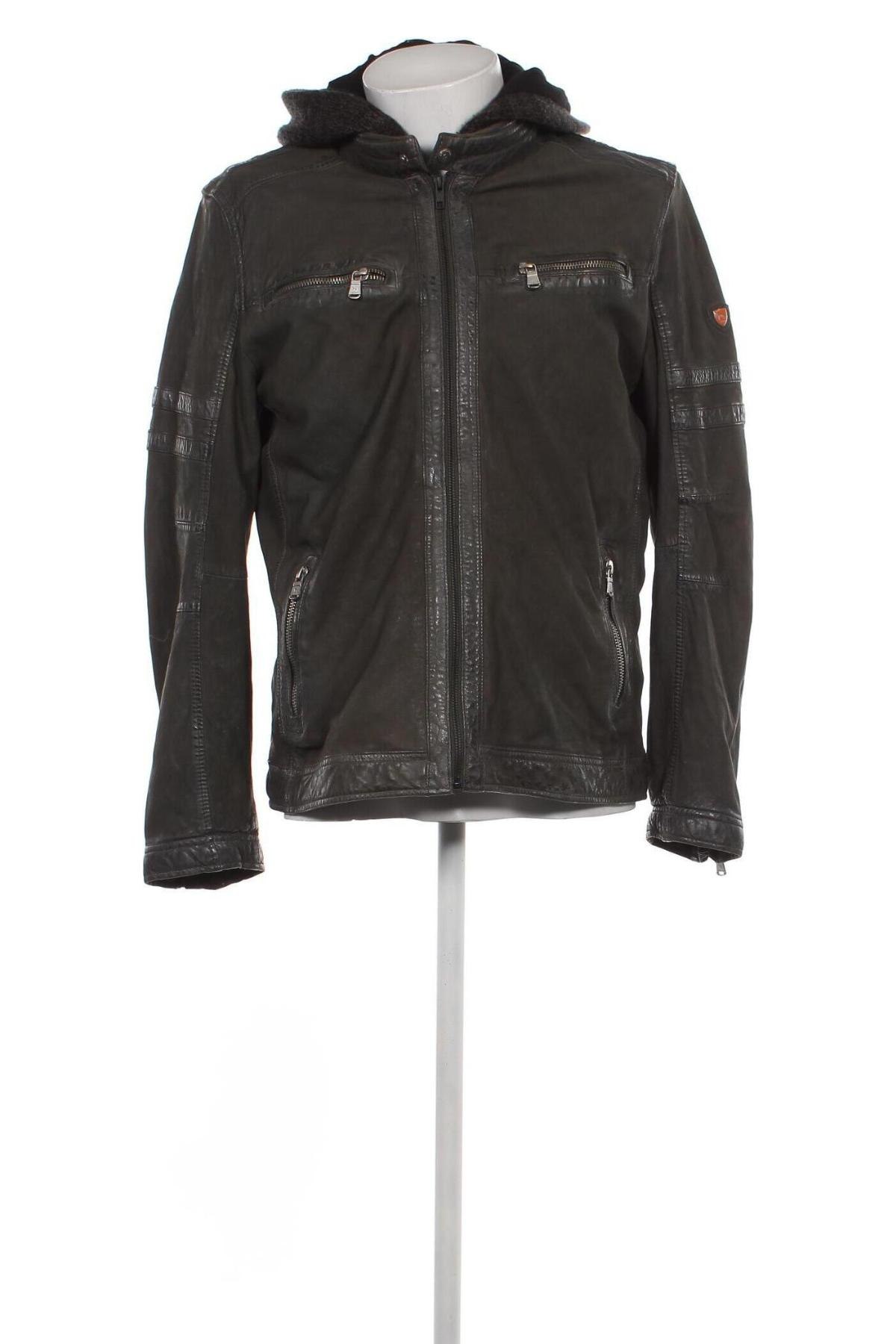 Herren Lederjacke Emilio Adani, Größe XL, Farbe Grün, Preis € 157,73