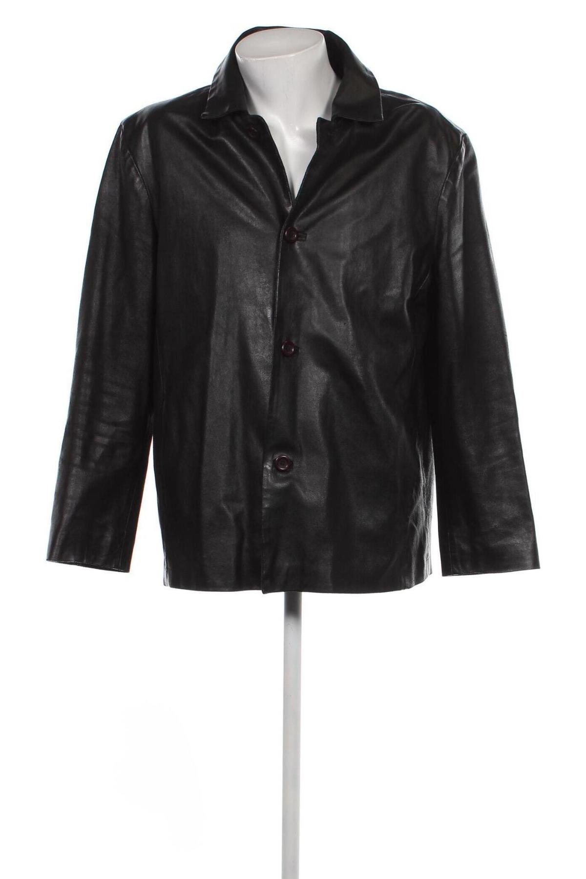 Pánska kožená bunda  Milestone, Veľkosť L, Farba Čierna, Cena  77,60 €