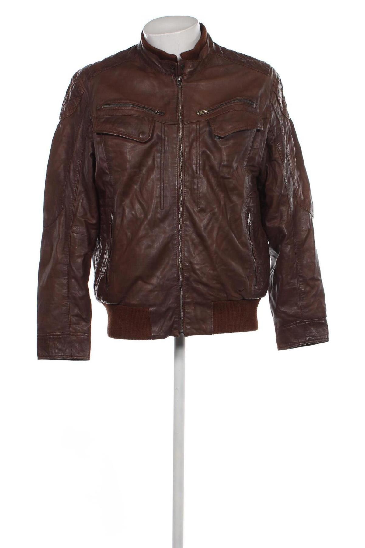 Herren Lederjacke Mustang, Größe XXL, Farbe Braun, Preis € 70,98