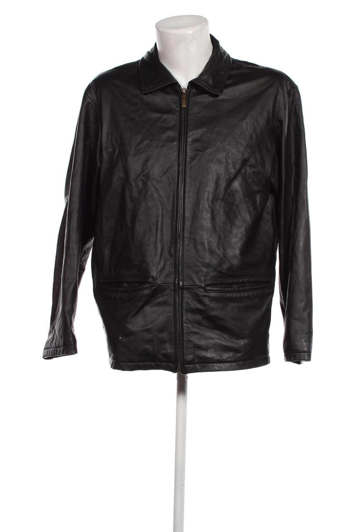 Pánska kožená bunda  Trapper, Veľkosť L, Farba Čierna, Cena  48,01 €