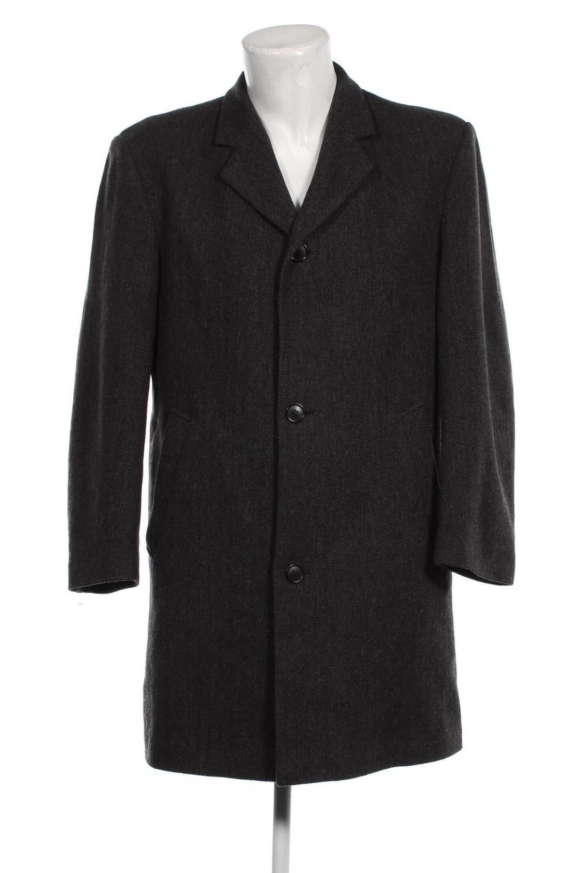 Мъжко палто Angelo Litrico, Размер M, Цвят Сив, Цена 57,78 лв.