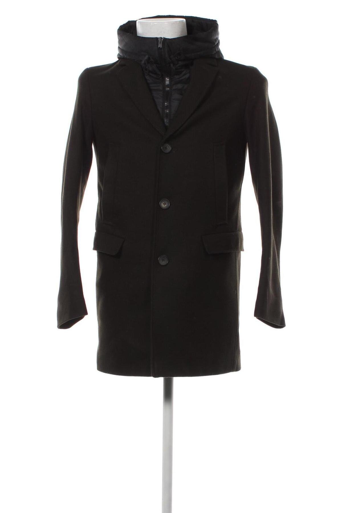 Мъжко палто Cinque, Размер S, Цвят Черен, Цена 43,05 лв.