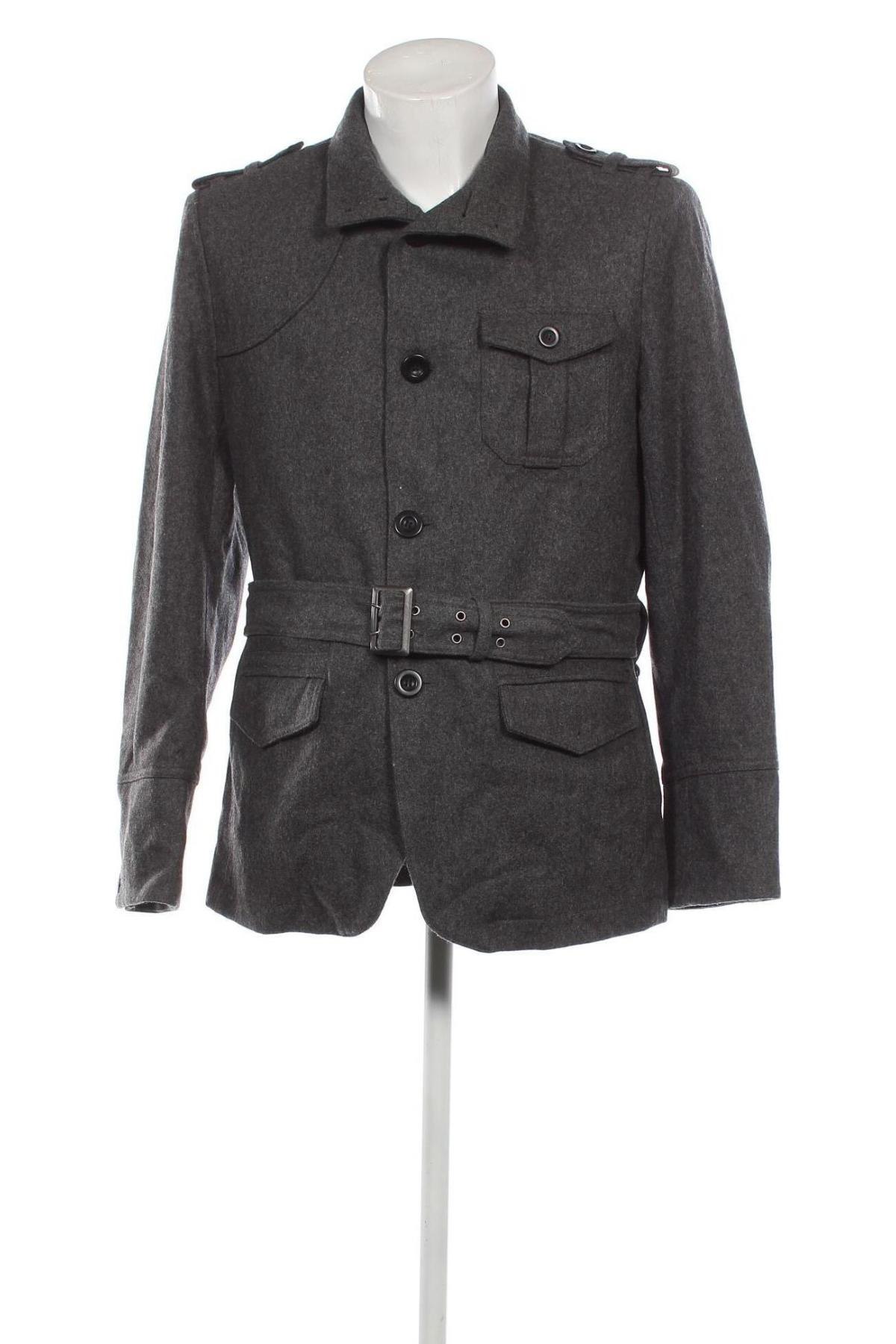 Pánsky kabát  H&M, Veľkosť L, Farba Sivá, Cena  20,63 €