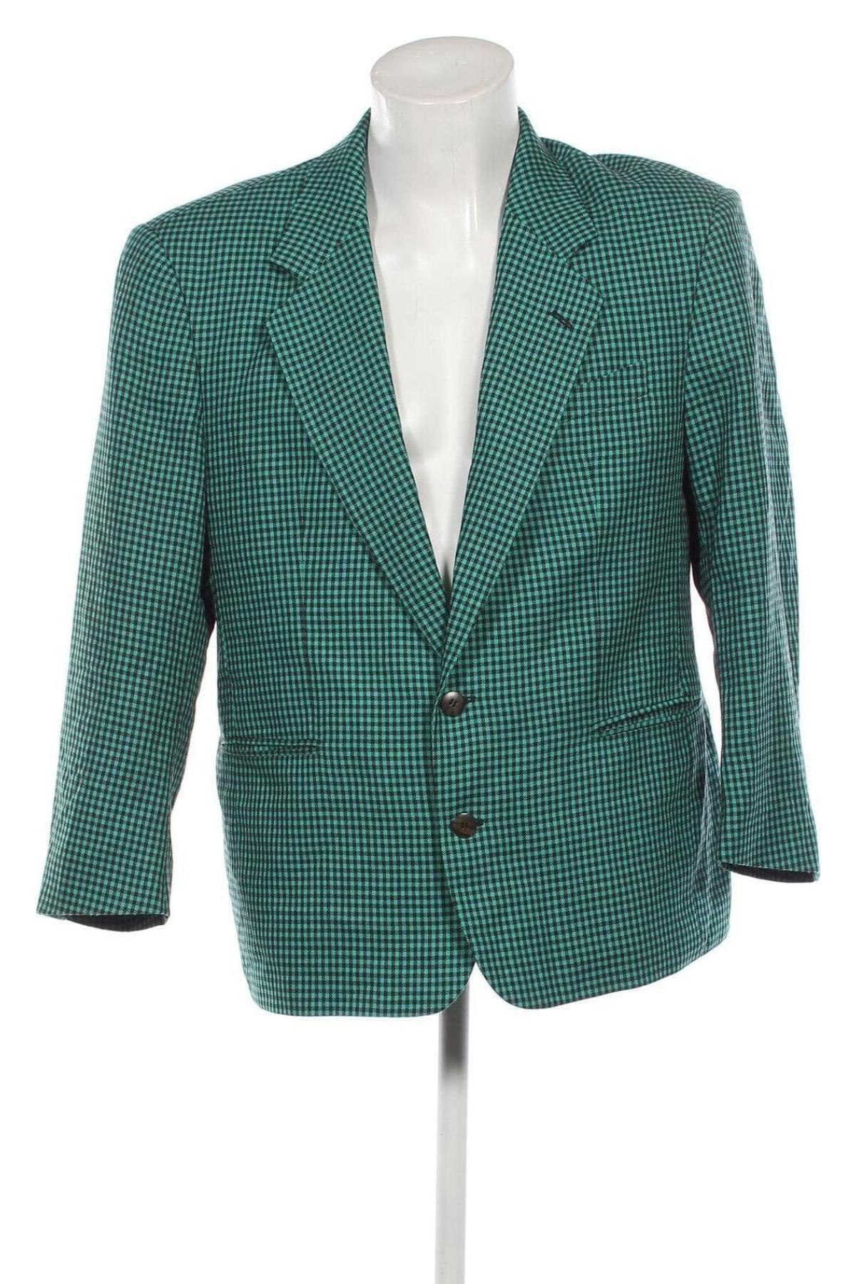 Мъжко сако Berto Lucci, Размер S, Цвят Зелен, Цена 15,91 лв.