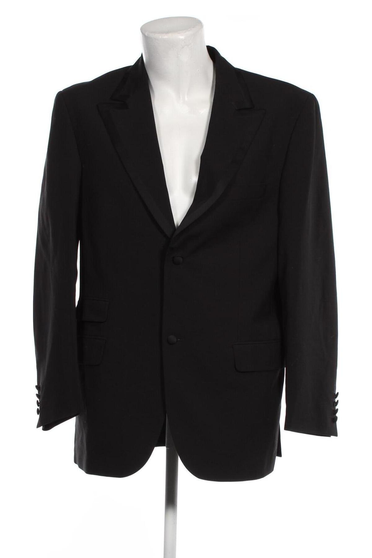 Мъжко сако Brubaker, Размер L, Цвят Черен, Цена 23,76 лв.