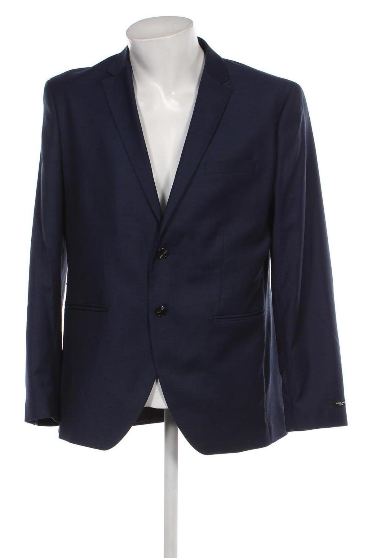 Ανδρικό σακάκι Jack & Jones PREMIUM, Μέγεθος XL, Χρώμα Μπλέ, Τιμή 27,53 €