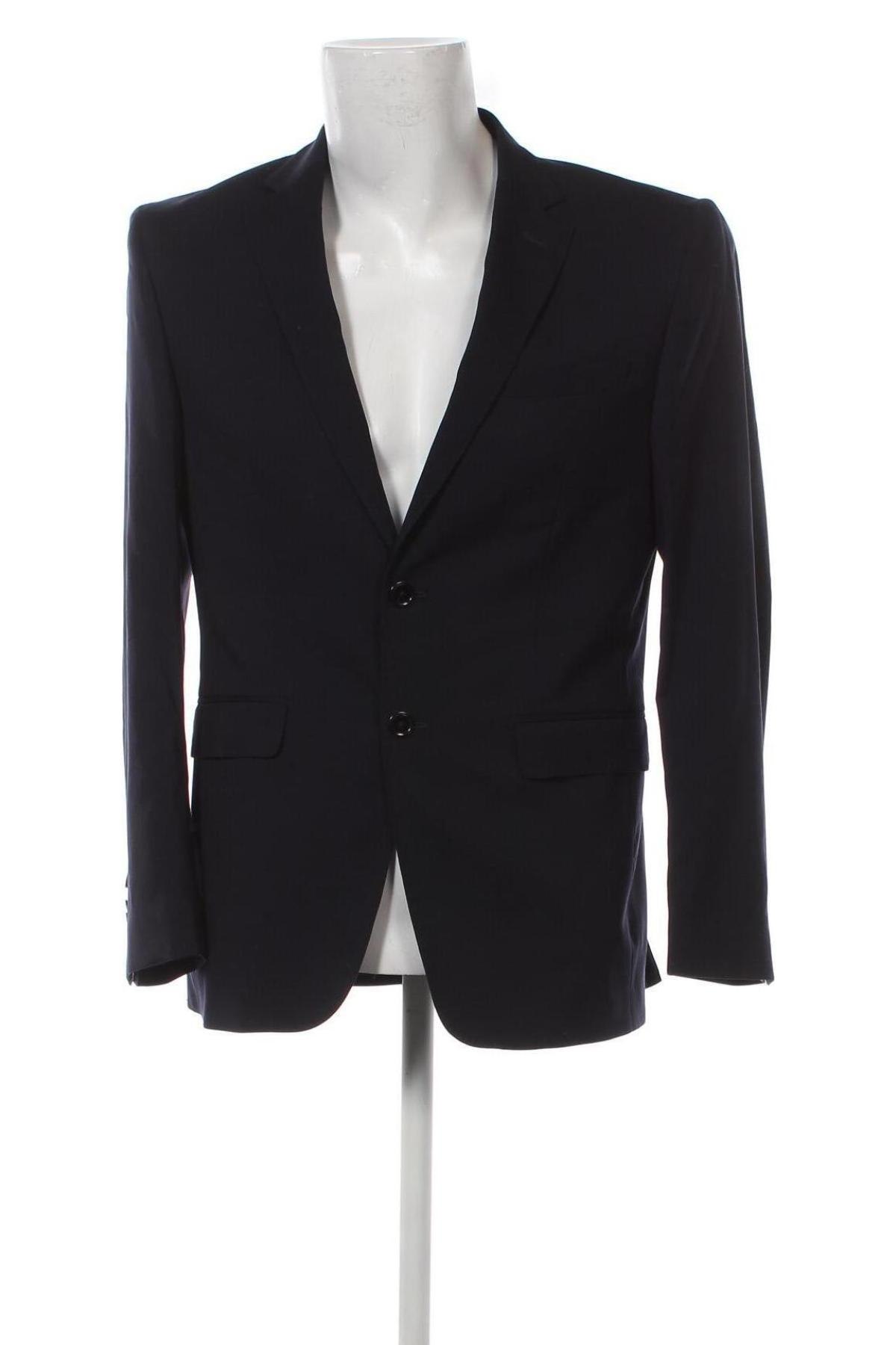 Ανδρικό σακάκι Massimo Dutti, Μέγεθος M, Χρώμα Μπλέ, Τιμή 50,40 €