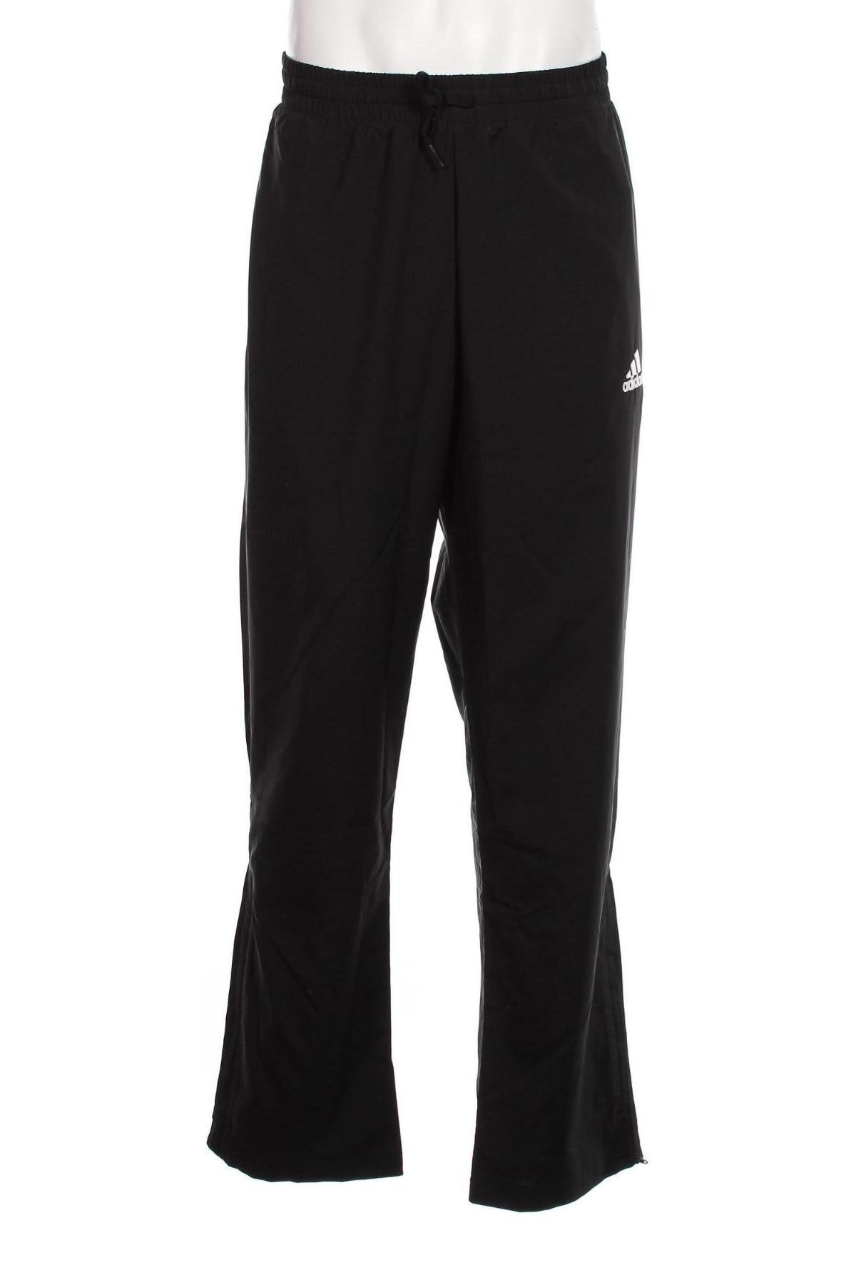 Pantaloni trening de bărbați Adidas, Mărime L, Culoare Negru, Preț 251,84 Lei