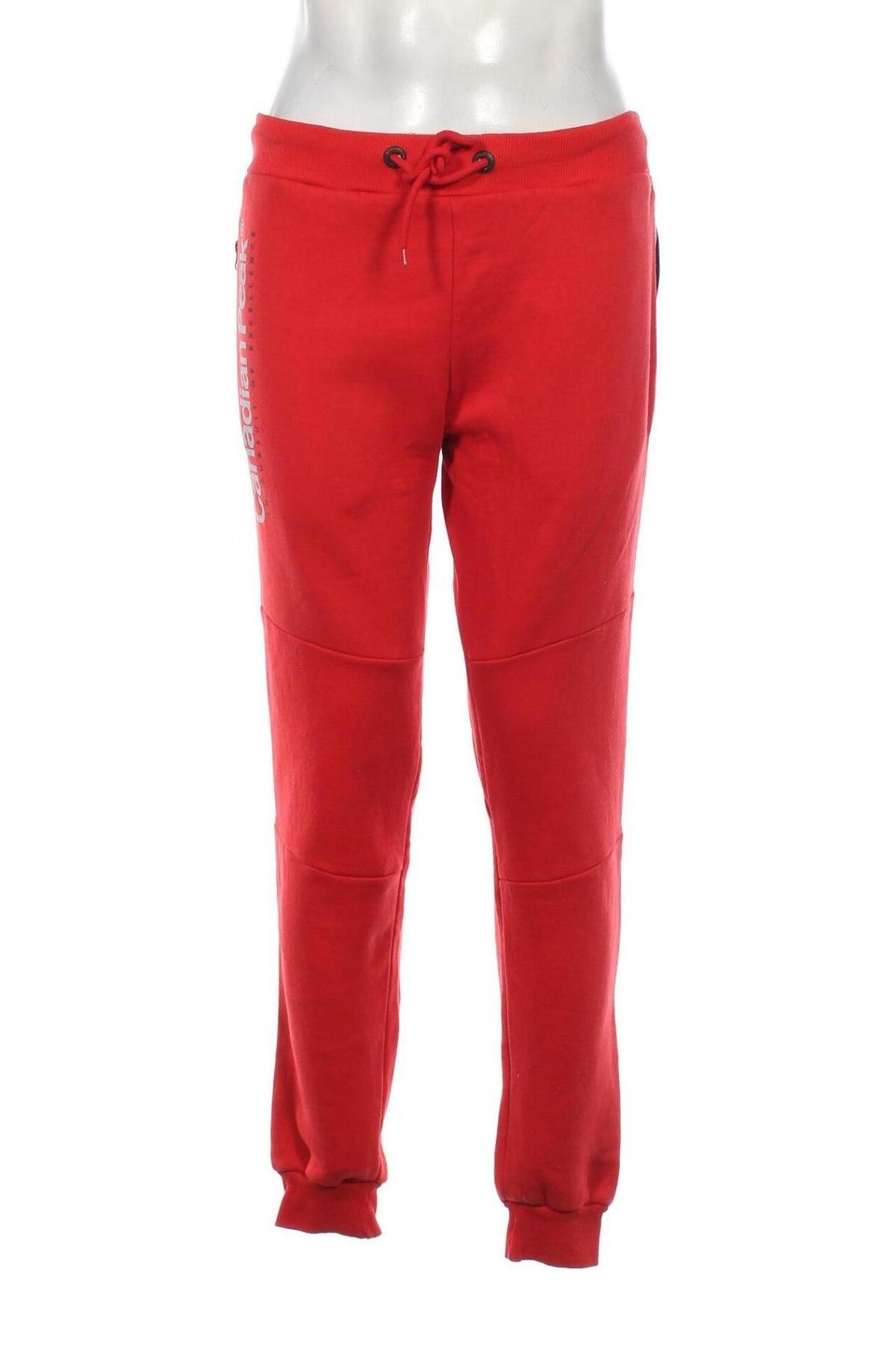 Pantaloni trening de bărbați Canadian Peak, Mărime M, Culoare Roșu, Preț 234,67 Lei