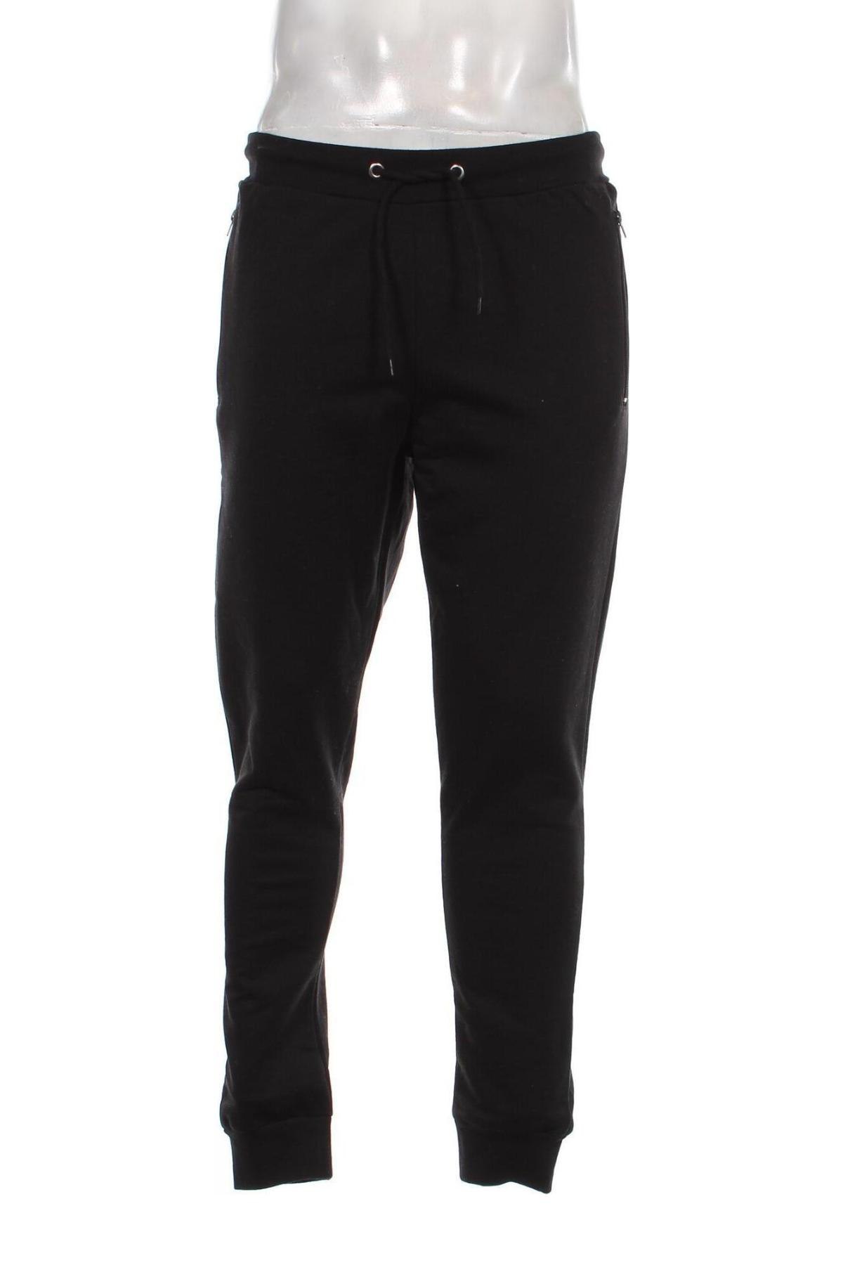 Pantaloni trening de bărbați London, Mărime L, Culoare Negru, Preț 151,32 Lei