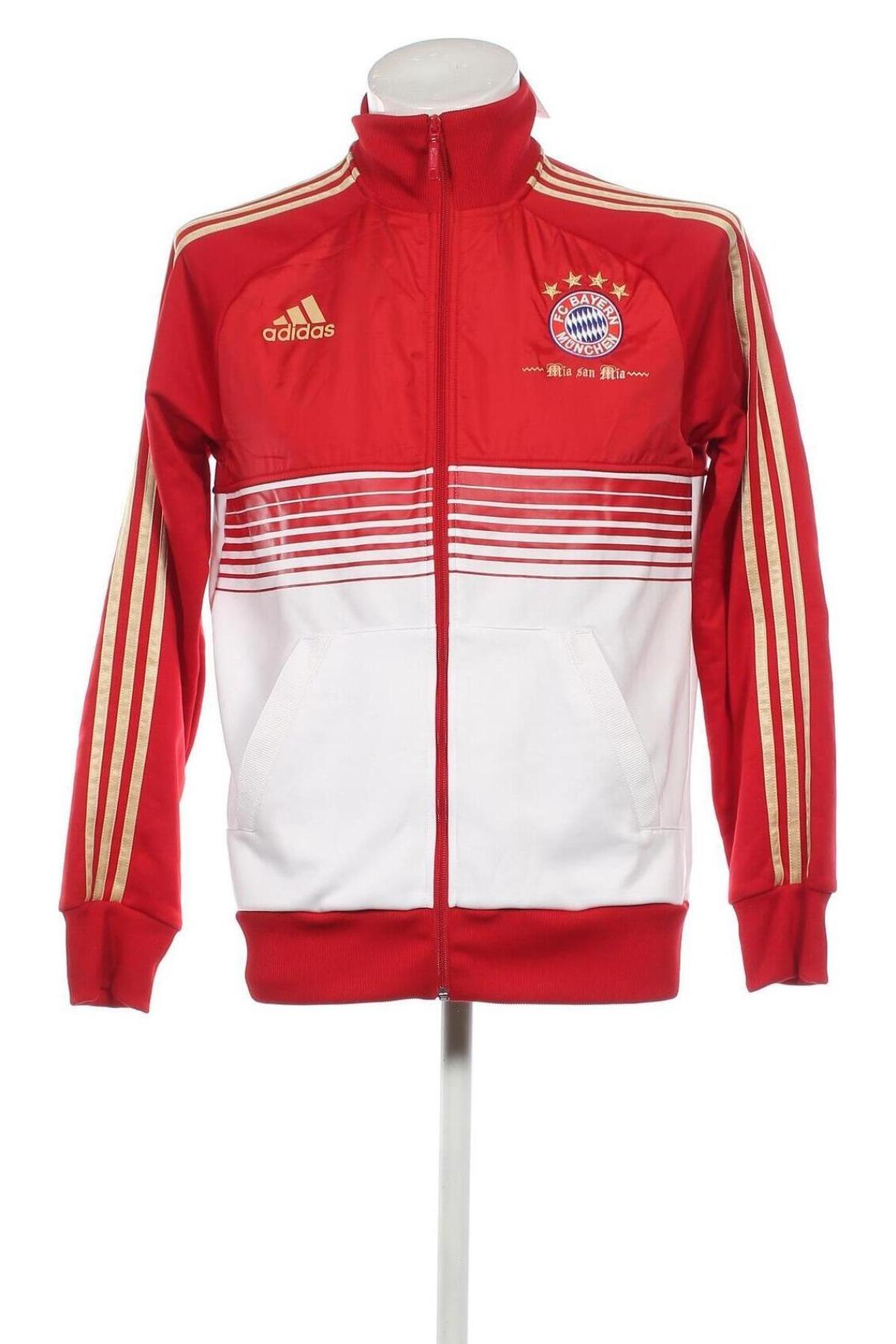Ανδρική αθλητική ζακέτα Adidas, Μέγεθος M, Χρώμα Κόκκινο, Τιμή 31,73 €