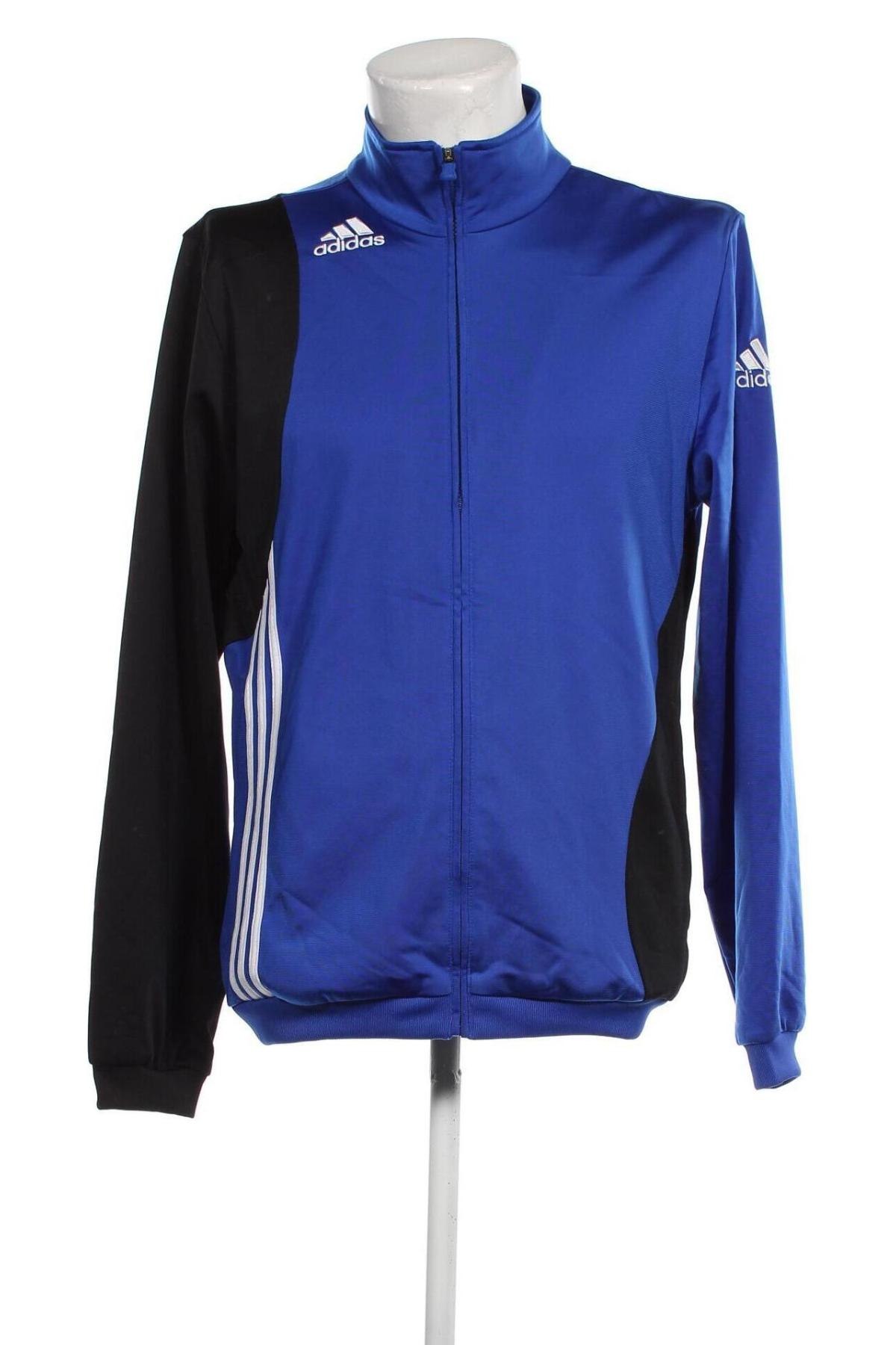 Ανδρική αθλητική ζακέτα Adidas, Μέγεθος XL, Χρώμα Μπλέ, Τιμή 33,40 €
