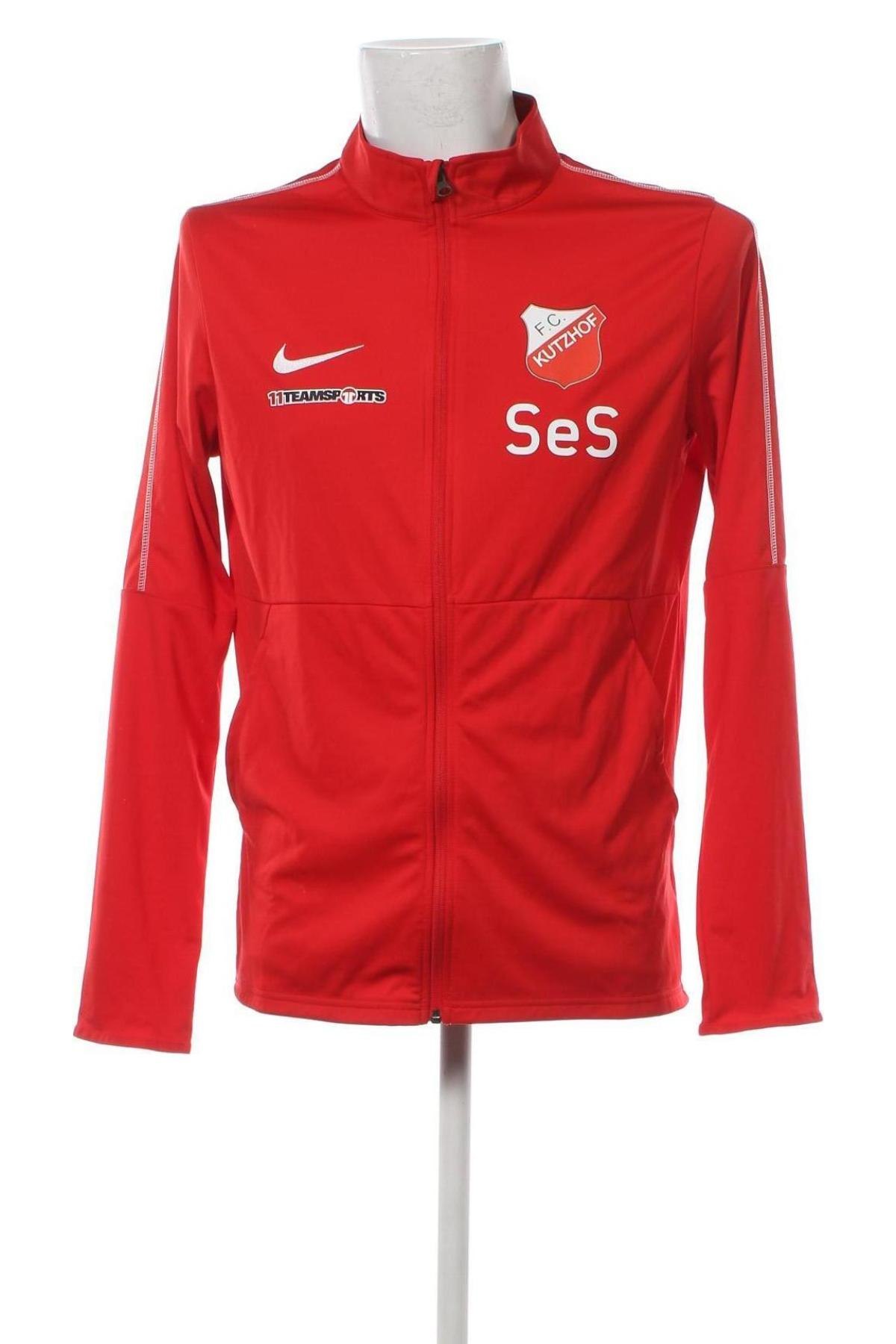 Ανδρική αθλητική ζακέτα Nike, Μέγεθος L, Χρώμα Κόκκινο, Τιμή 16,37 €
