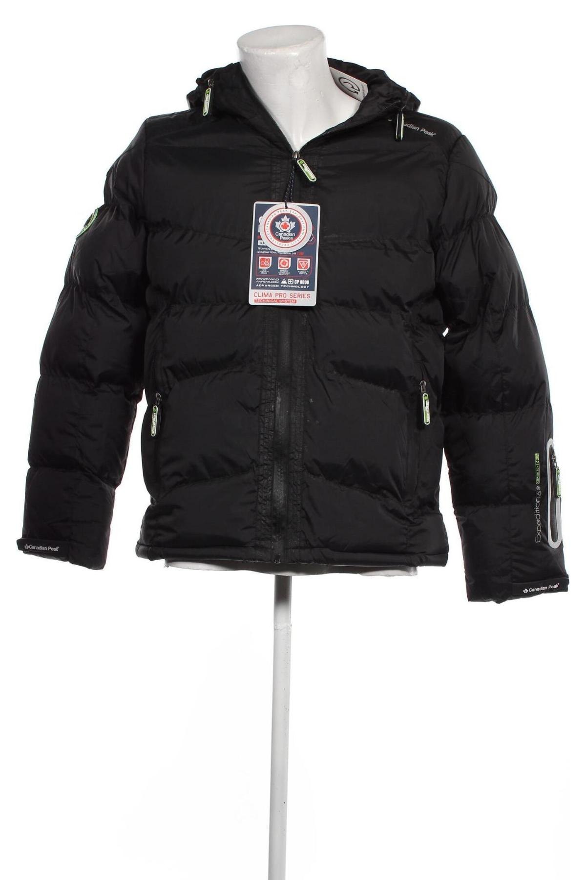 Herrenjacke Canadian Peak, Größe M, Farbe Schwarz, Preis 106,14 €