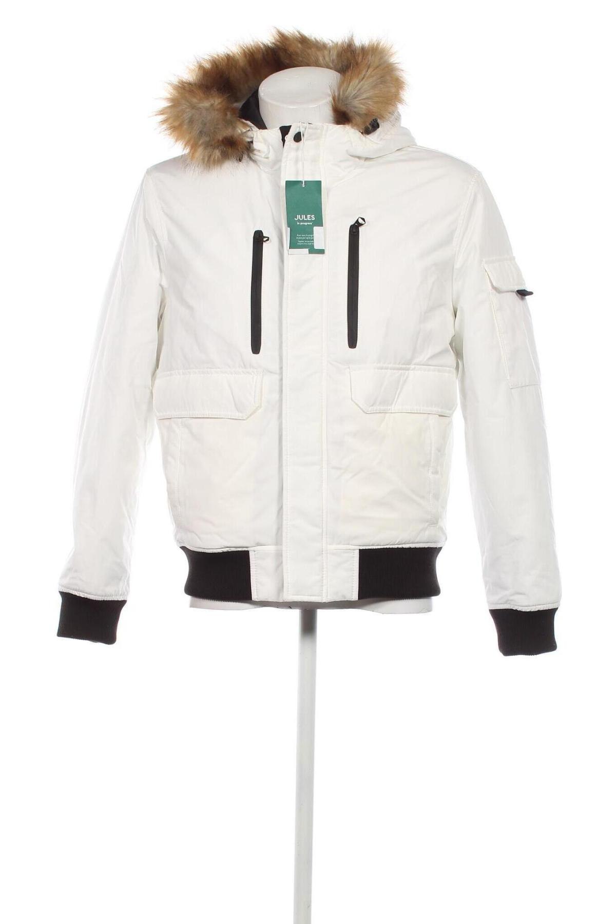 Ανδρικό μπουφάν Jules, Μέγεθος L, Χρώμα Λευκό, Τιμή 23,01 €