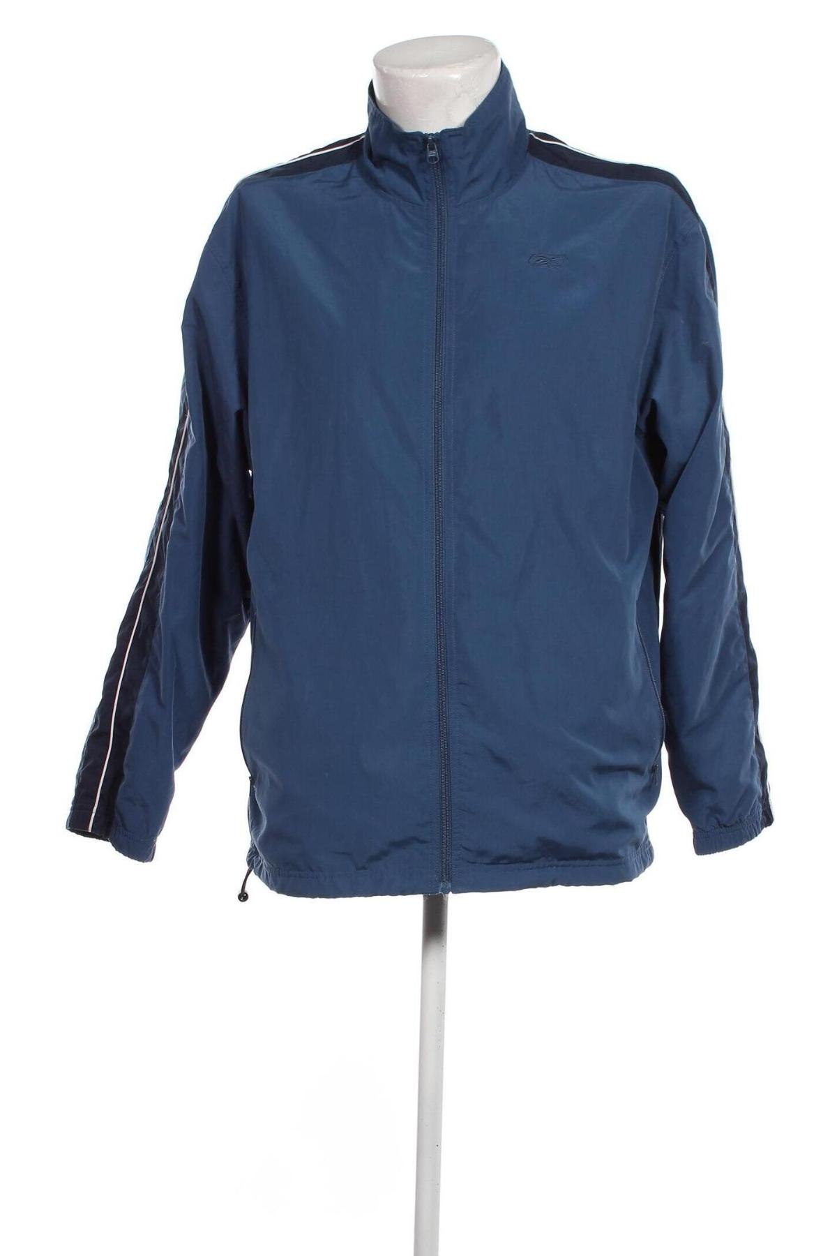 Ανδρικό μπουφάν Reebok, Μέγεθος L, Χρώμα Μπλέ, Τιμή 38,90 €