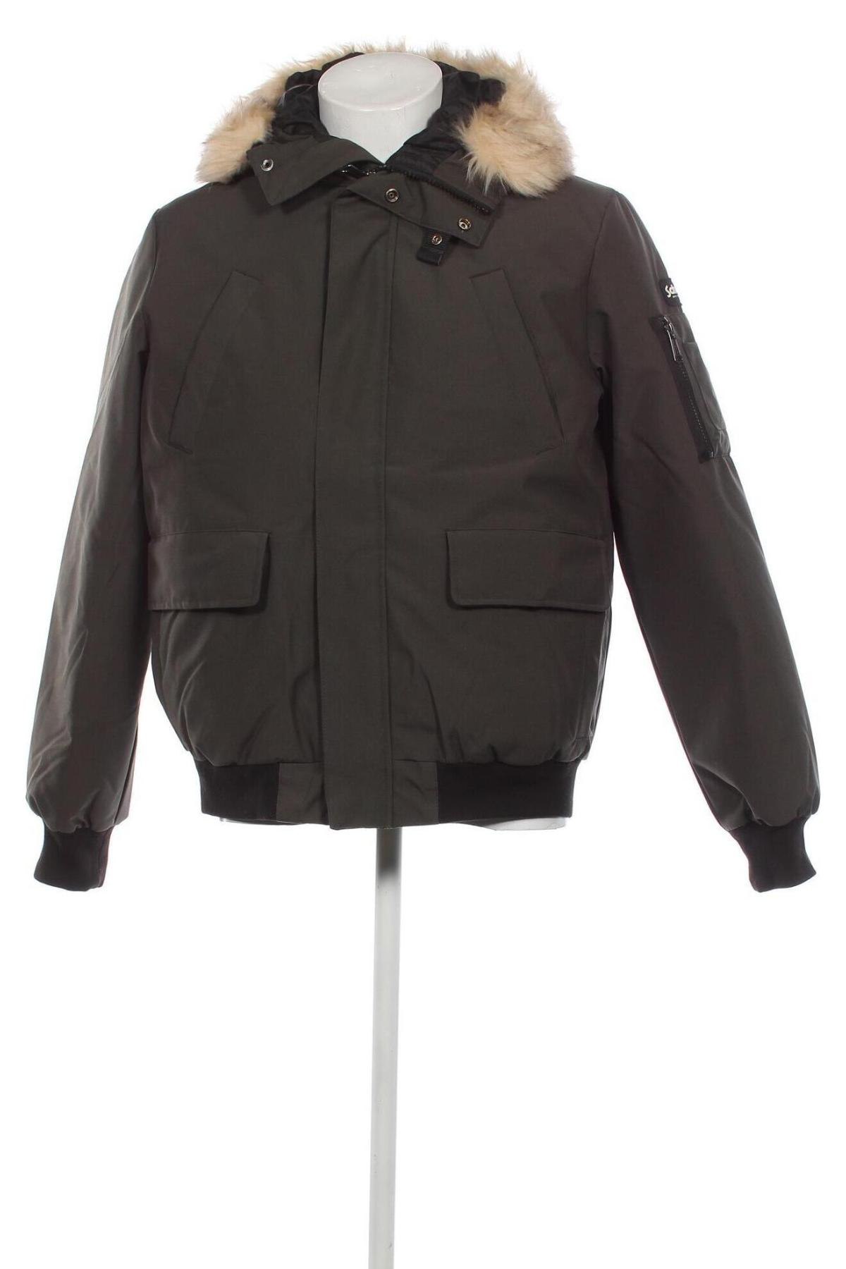 Pánska bunda  Schott, Veľkosť L, Farba Zelená, Cena  104,30 €