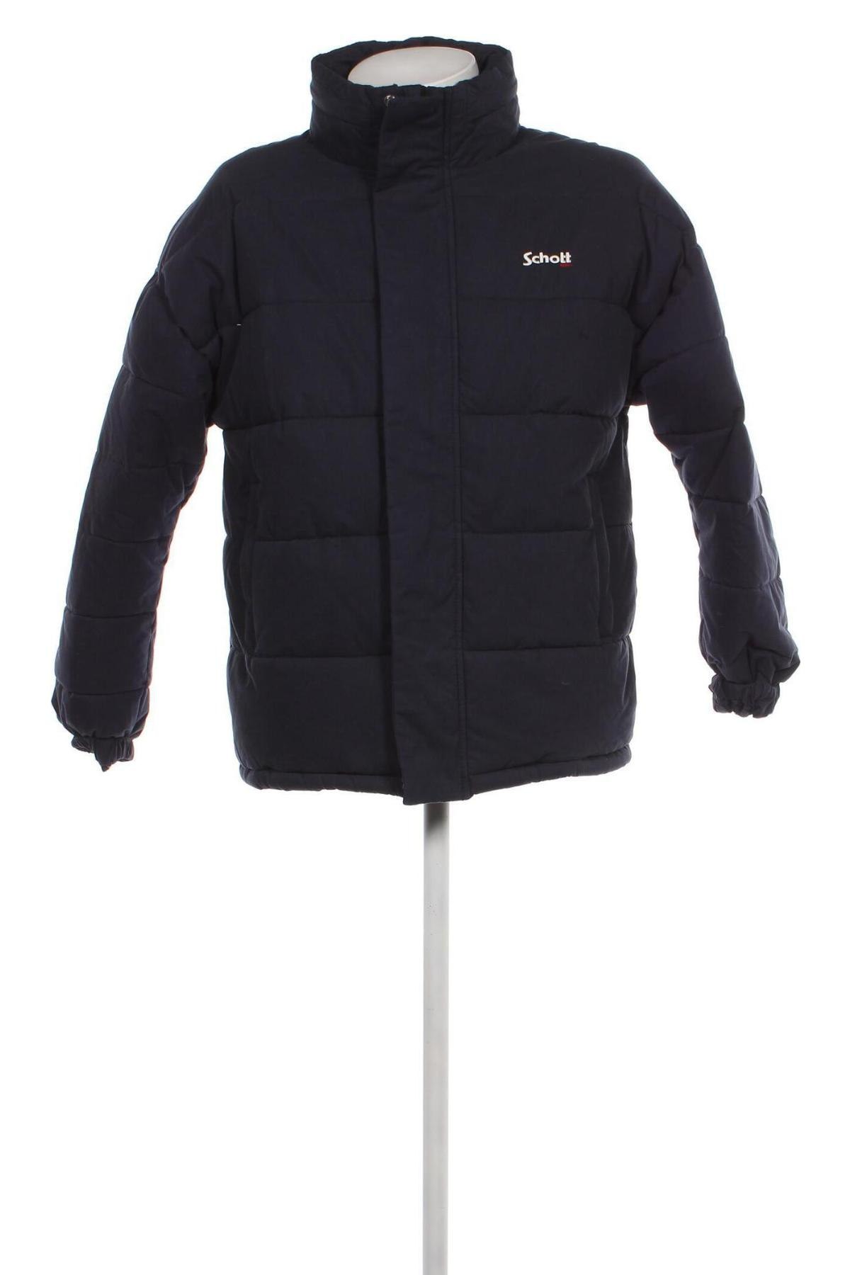 Herrenjacke Schott, Größe M, Farbe Blau, Preis € 104,30