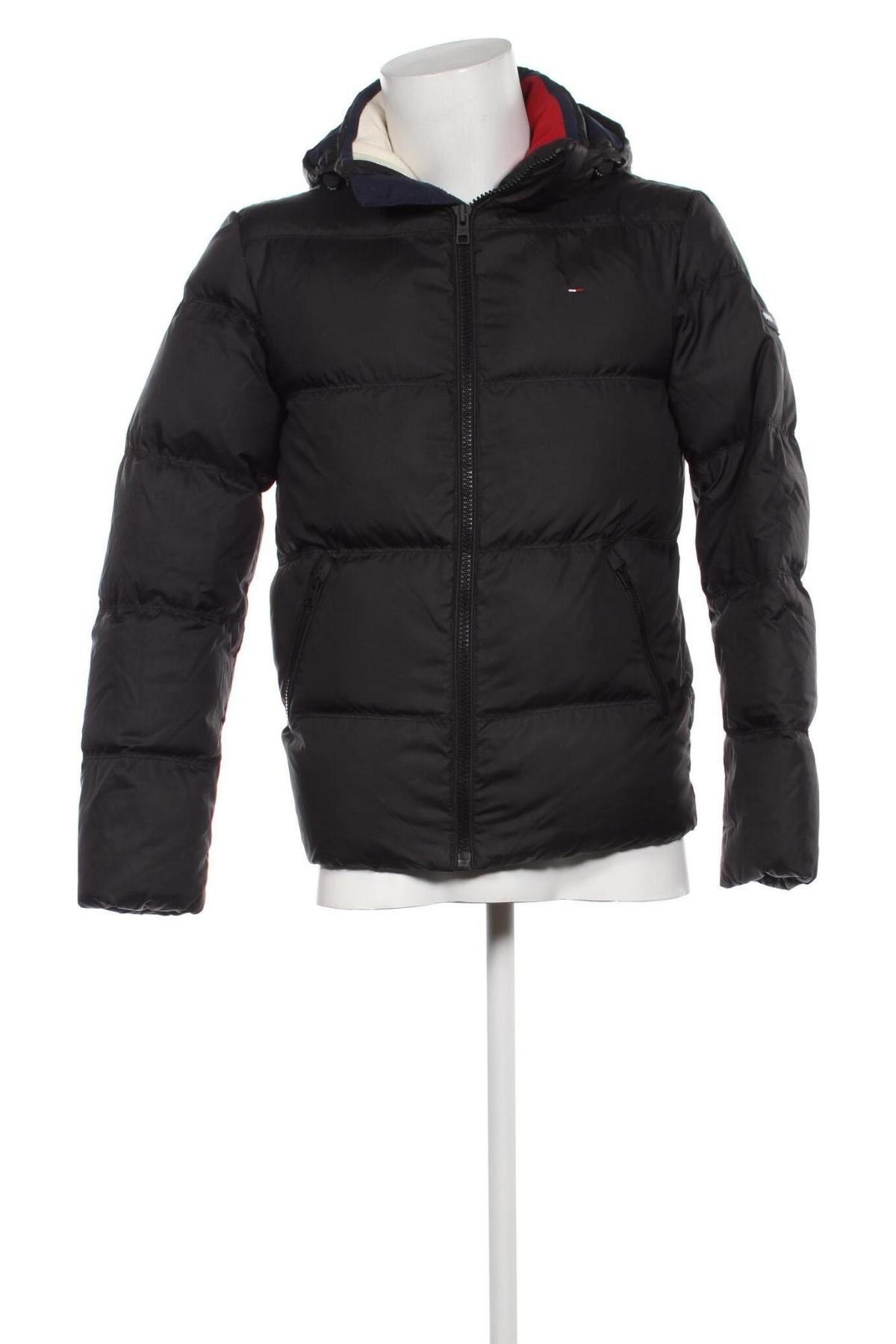 Pánska bunda  Tommy Jeans, Veľkosť L, Farba Čierna, Cena  69,54 €