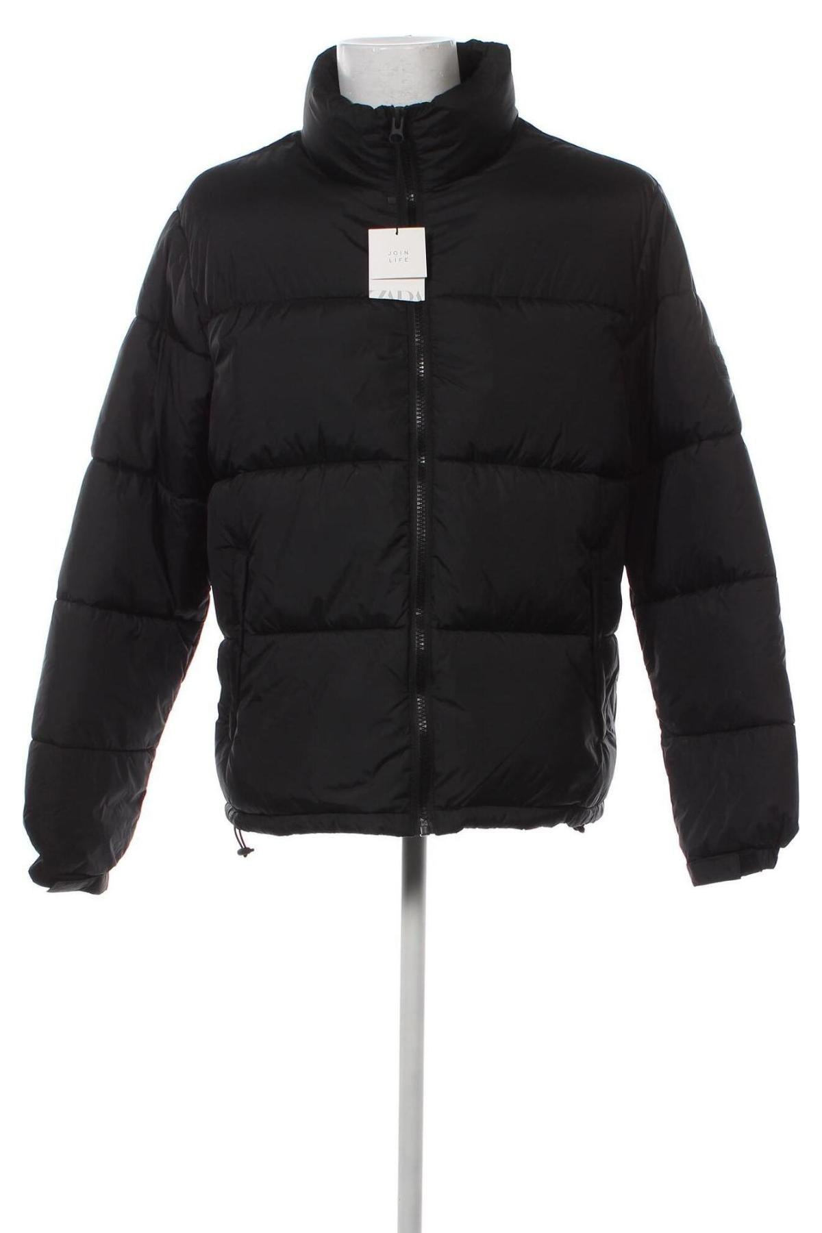 Herrenjacke Zara, Größe XXL, Farbe Schwarz, Preis 48,97 €