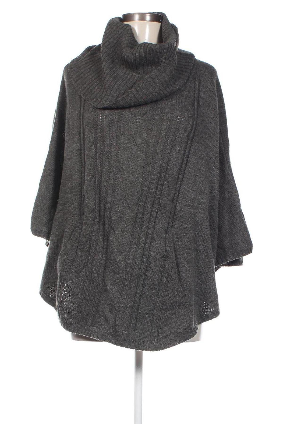 Poncho Tamaris, Größe M, Farbe Grau, Preis 11,90 €