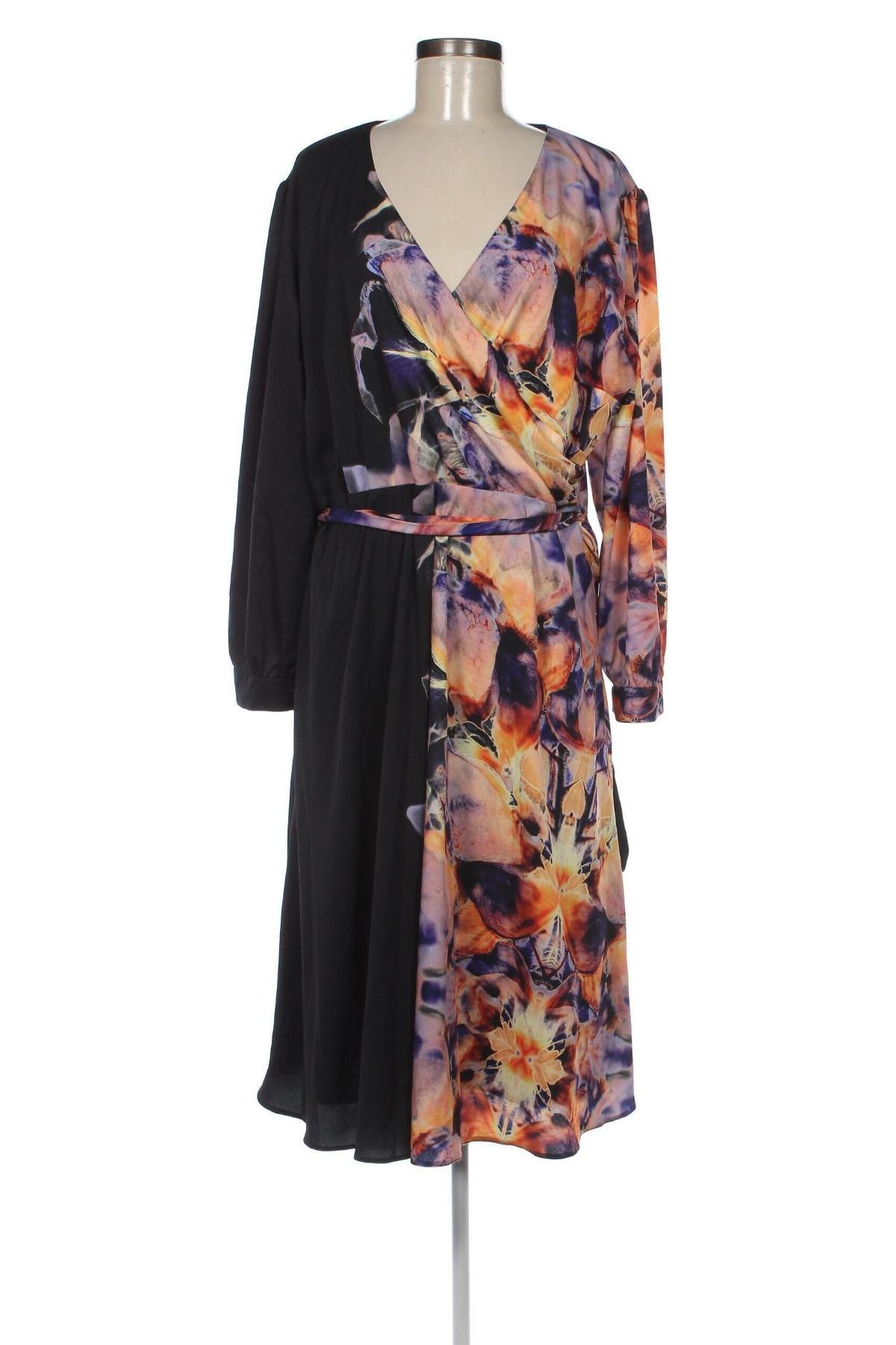 Φόρεμα, Μέγεθος 3XL, Χρώμα Πολύχρωμο, Τιμή 27,29 €