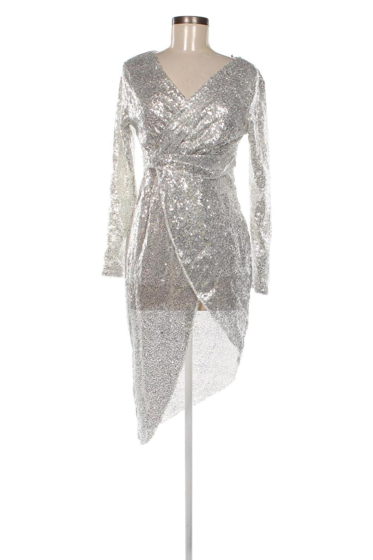 Kleid, Größe L, Farbe Silber, Preis 16,03 €