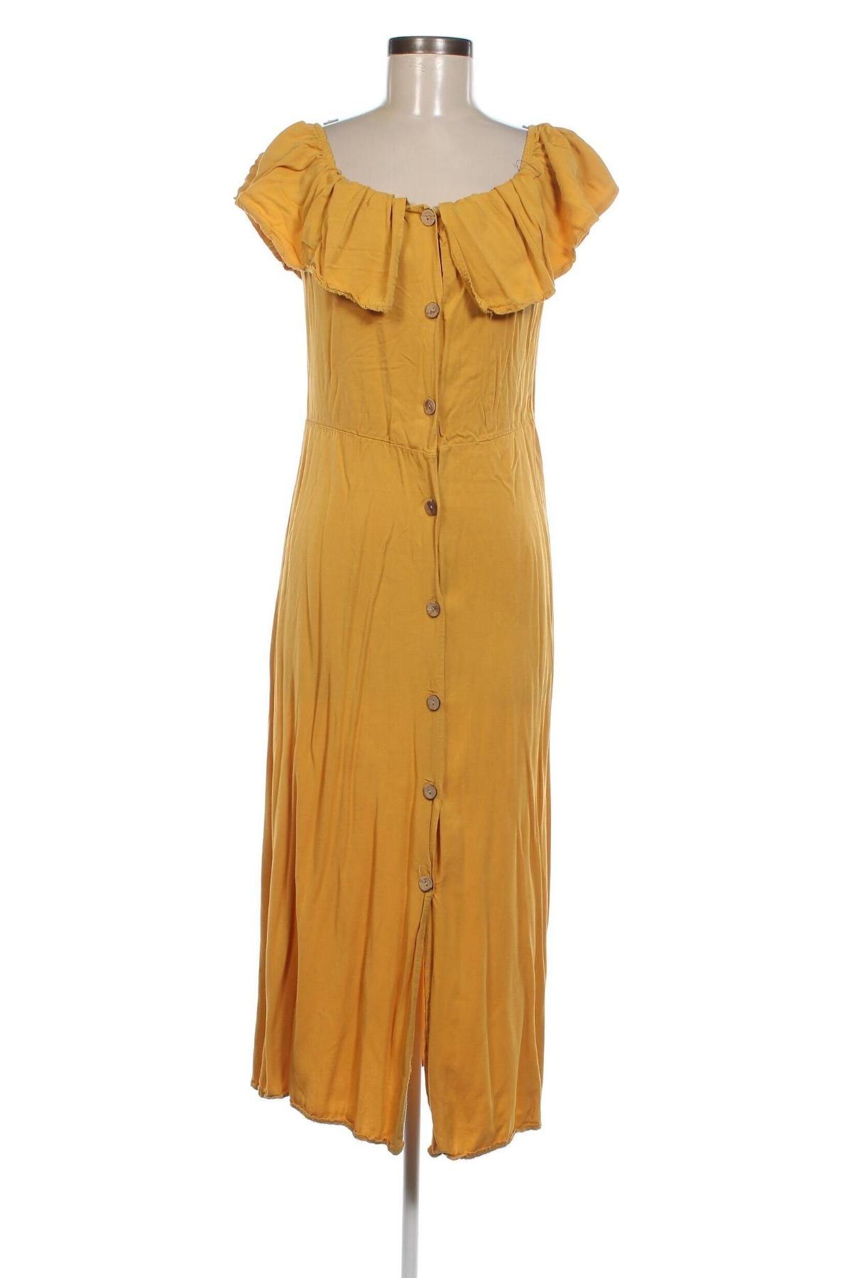 Kleid Boohoo, Größe M, Farbe Gelb, Preis € 20,18