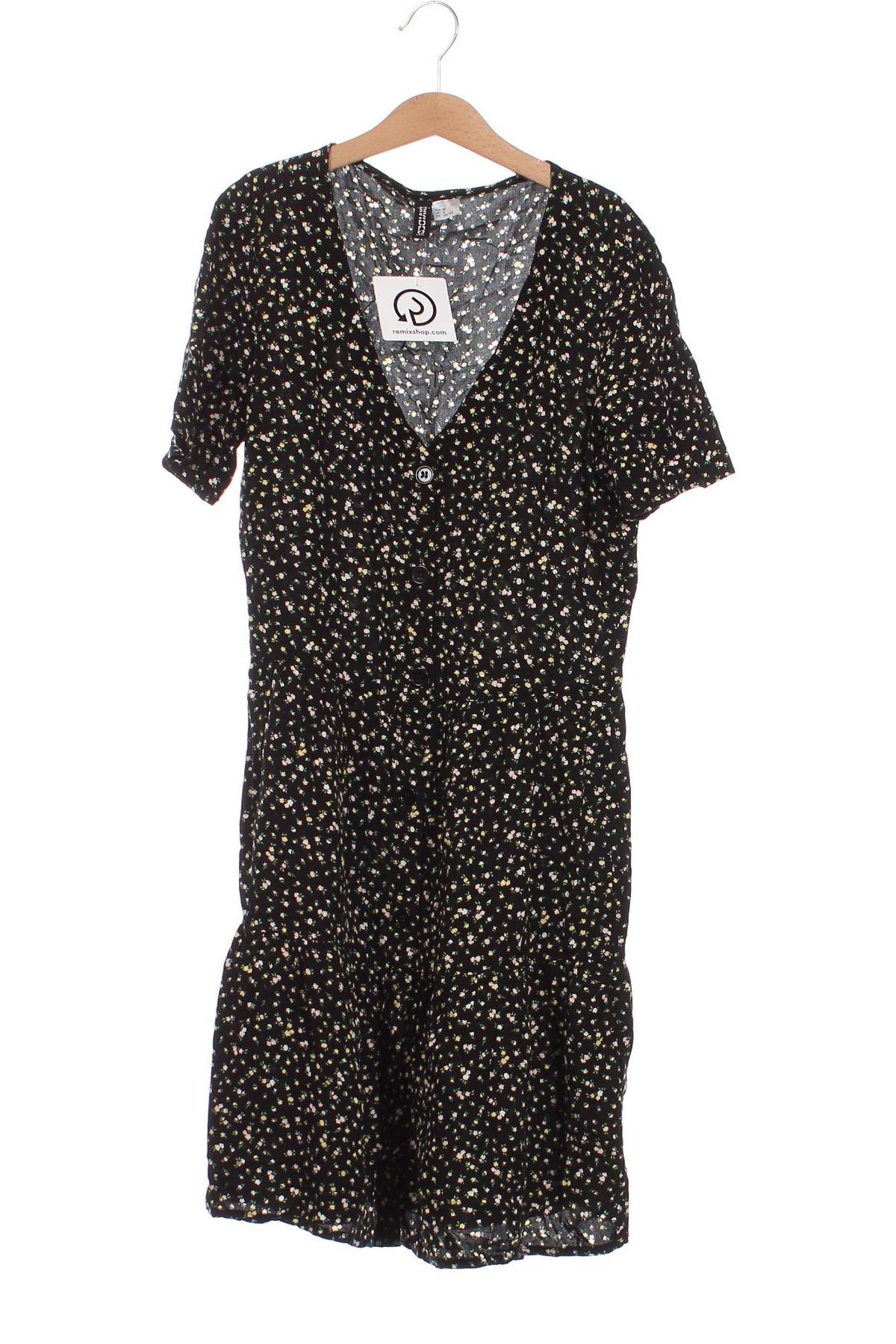 Kleid H&M Divided, Größe XXS, Farbe Schwarz, Preis 3,03 €
