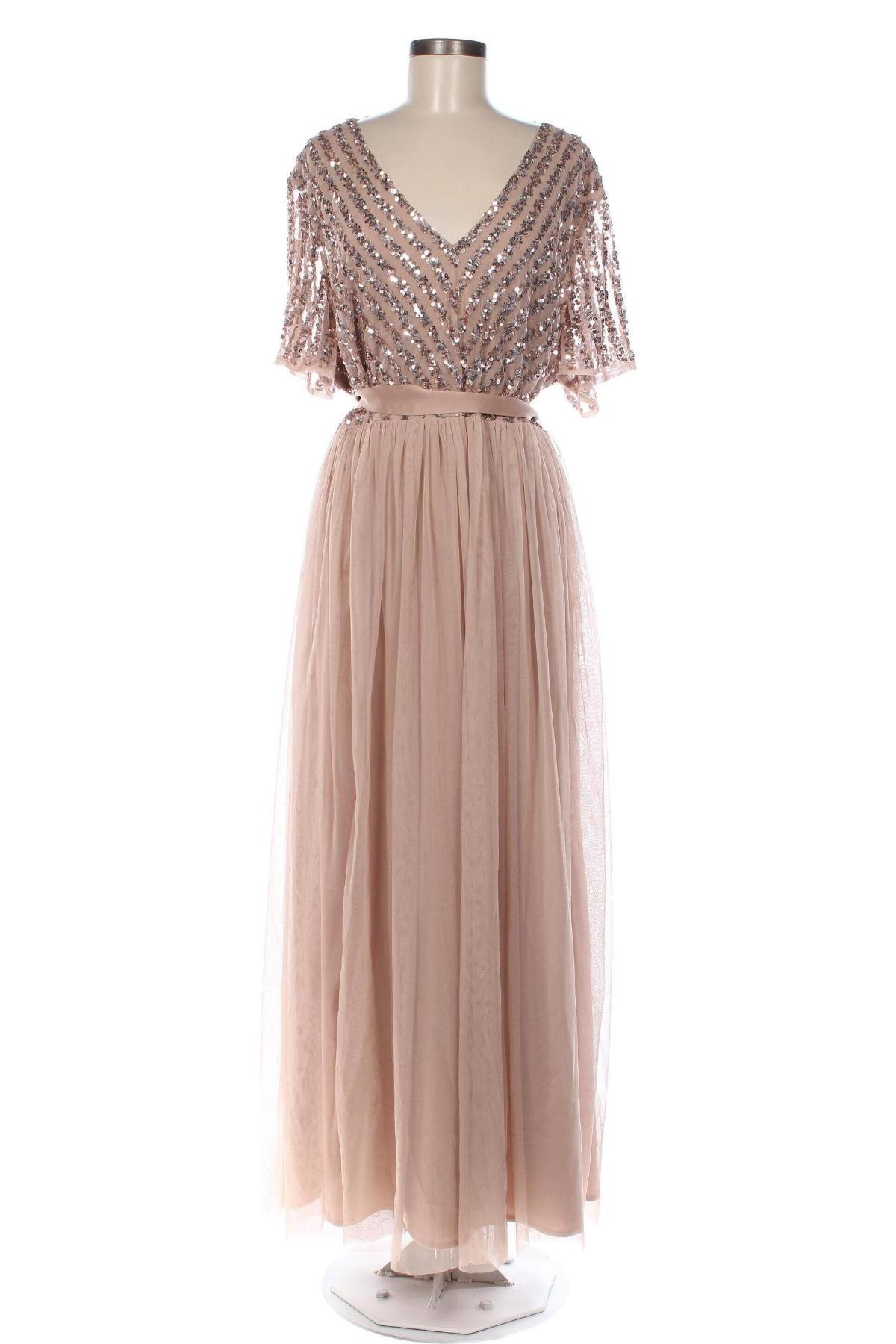 Kleid Maya Deluxe, Größe 5XL, Farbe Beige, Preis 68,04 €
