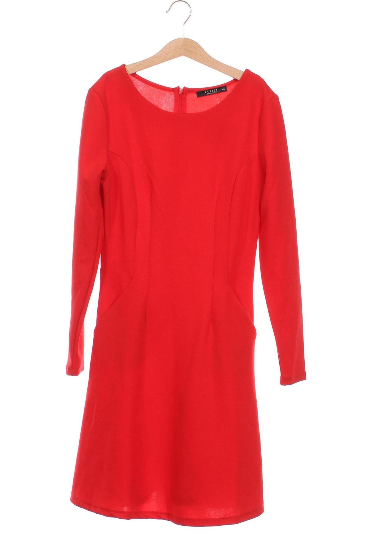 Φόρεμα Mohito, Μέγεθος XXS, Χρώμα Κόκκινο, Τιμή 8,84 €