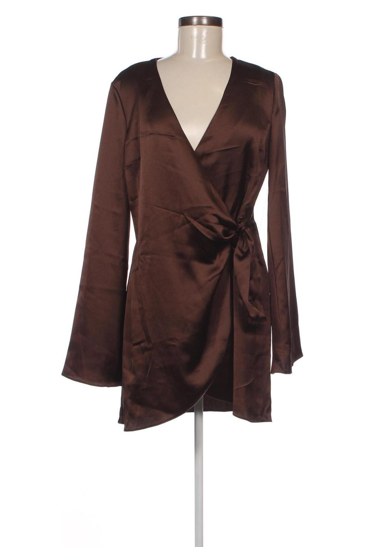 Kleid NA-KD, Größe M, Farbe Braun, Preis € 9,46