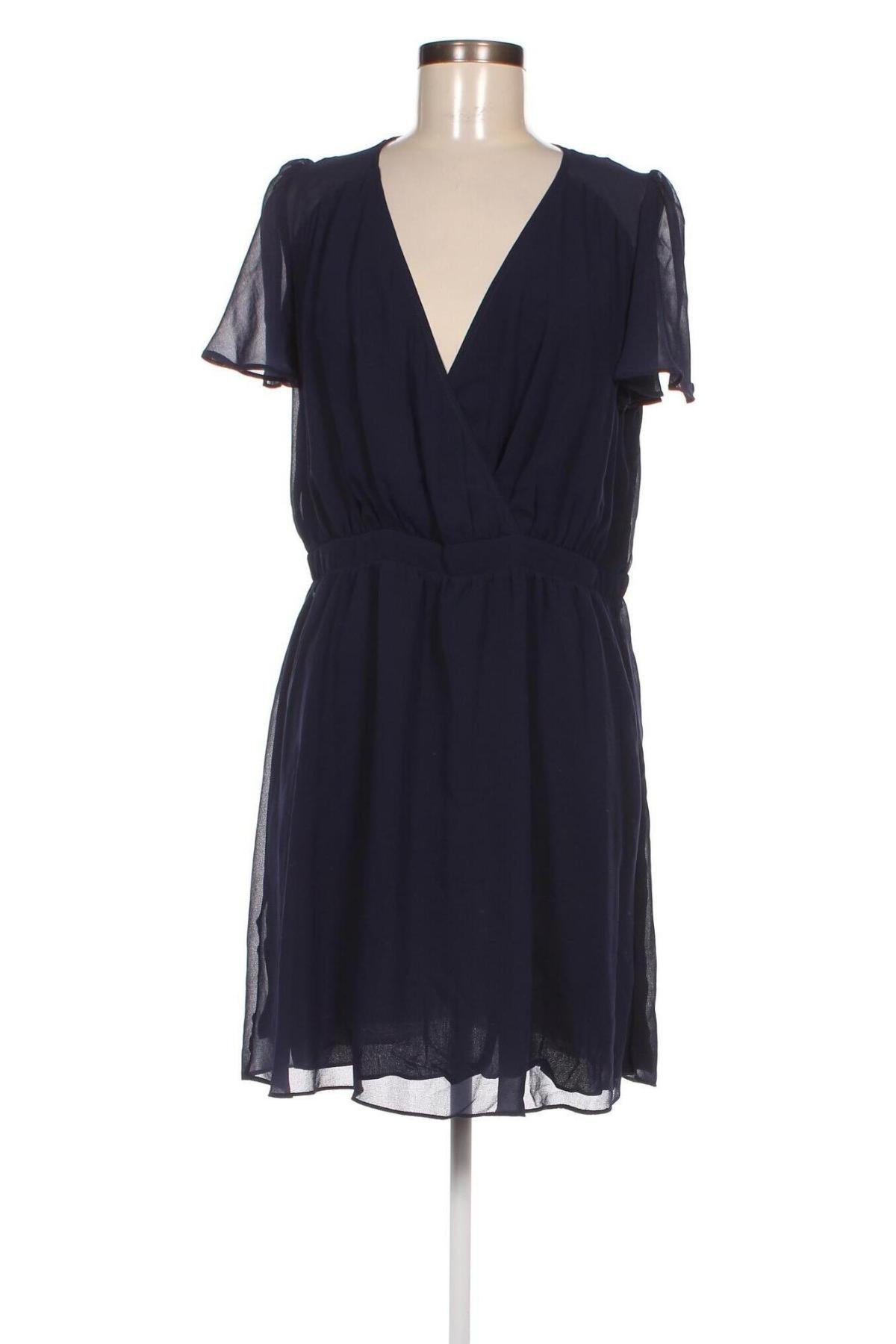 Kleid Naf Naf, Größe L, Farbe Blau, Preis 15,77 €