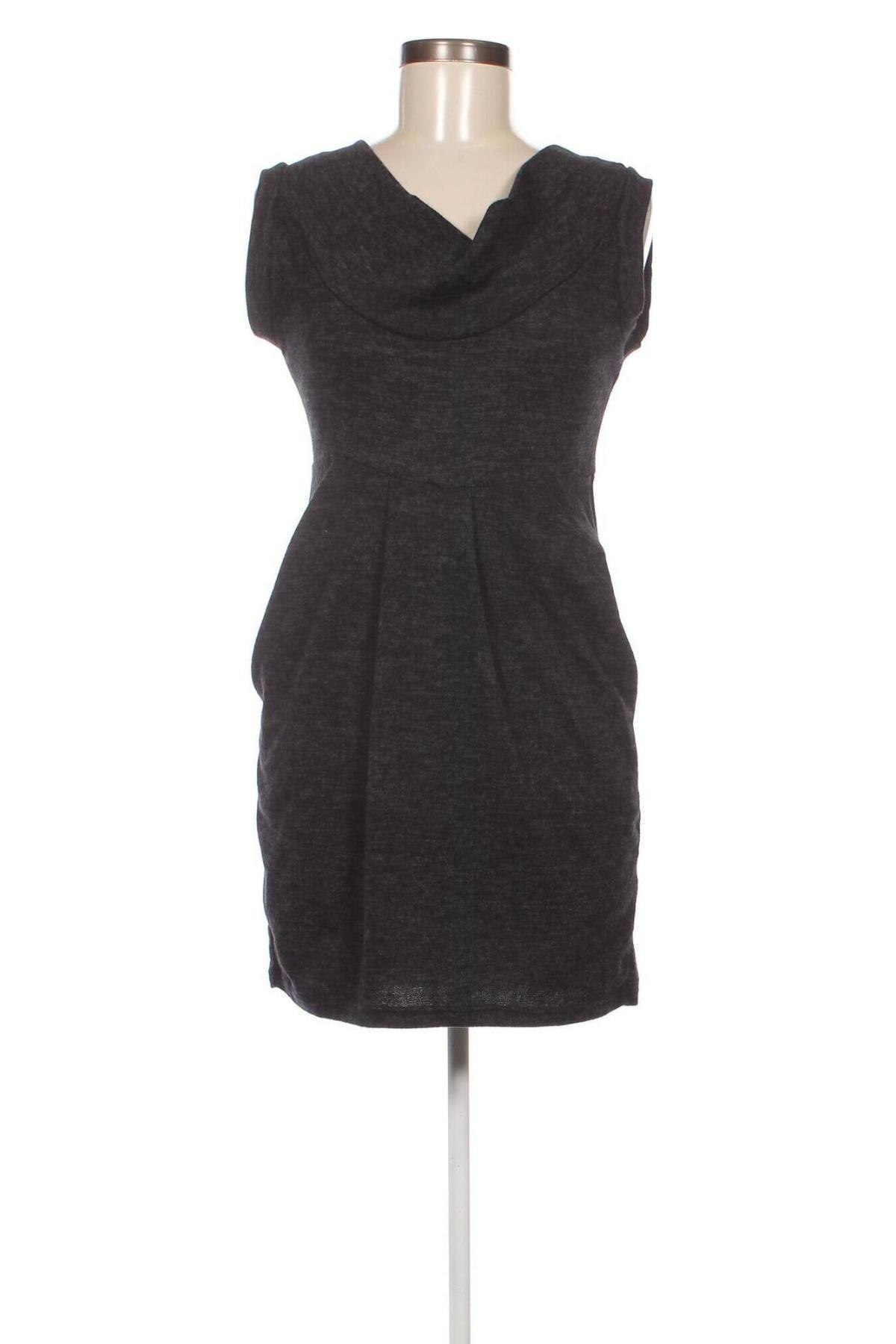 Kleid Piazza Italia, Größe S, Farbe Grau, Preis 8,27 €