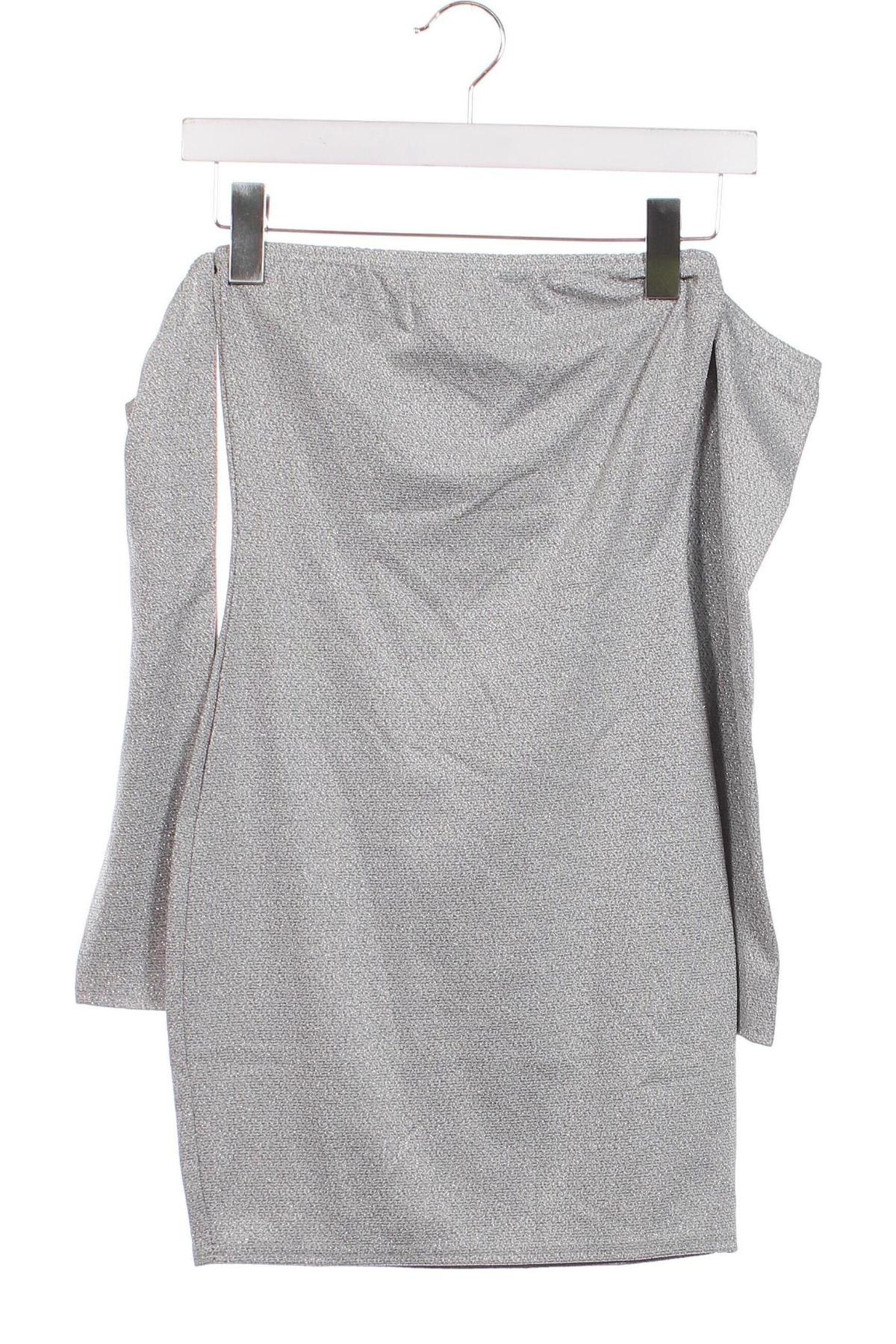 Kleid Pretty Little Thing, Größe XS, Farbe Grau, Preis € 7,16