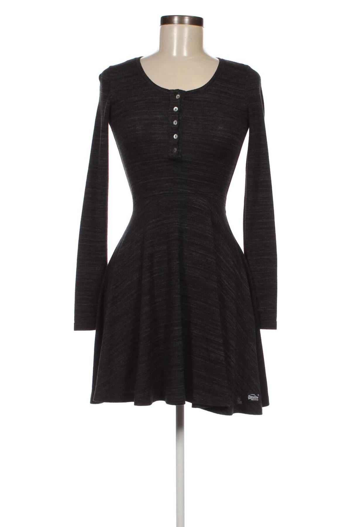 Kleid Superdry, Größe S, Farbe Grau, Preis € 6,94