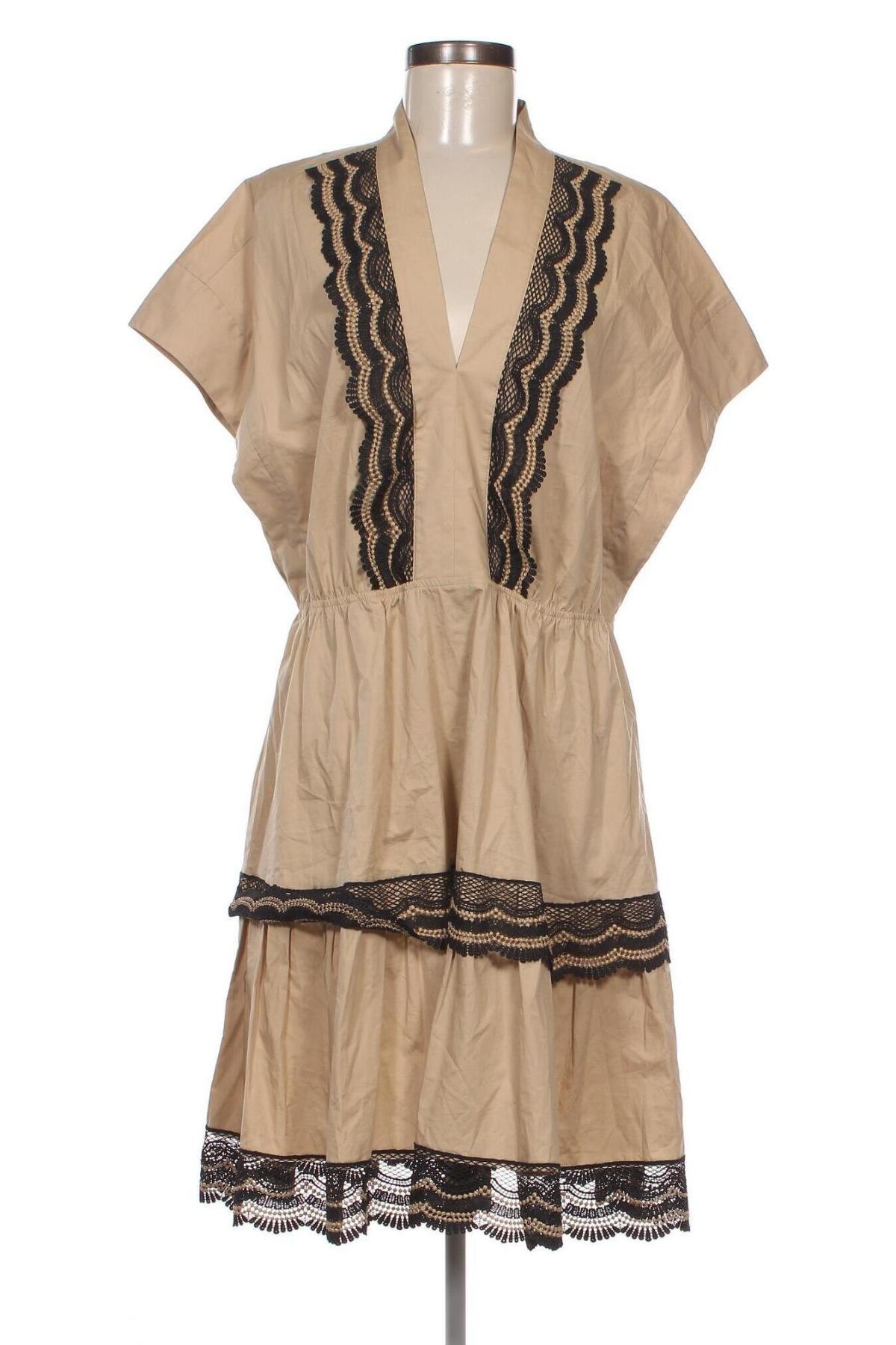 Φόρεμα TWINSET, Μέγεθος XL, Χρώμα Καφέ, Τιμή 143,71 €