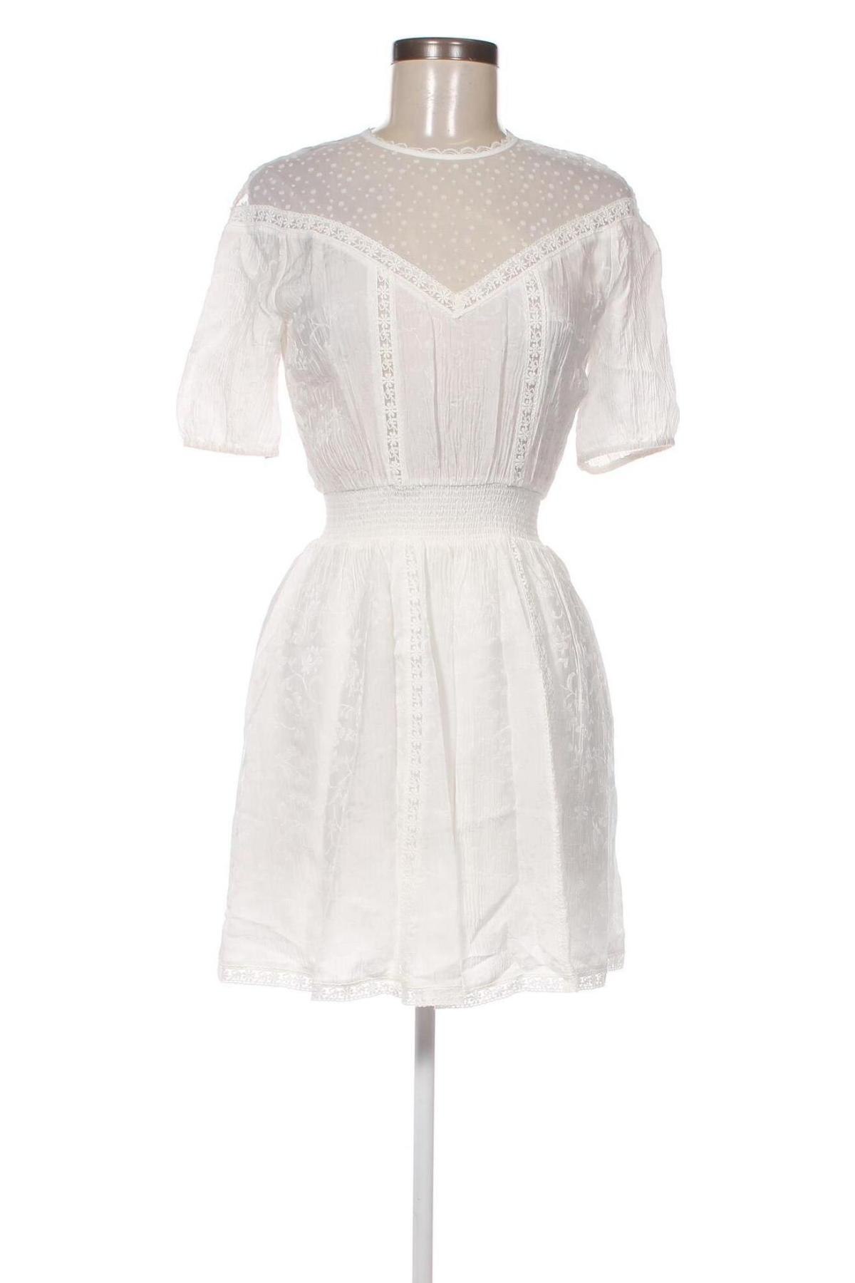 Kleid The Kooples, Größe S, Farbe Weiß, Preis € 180,93
