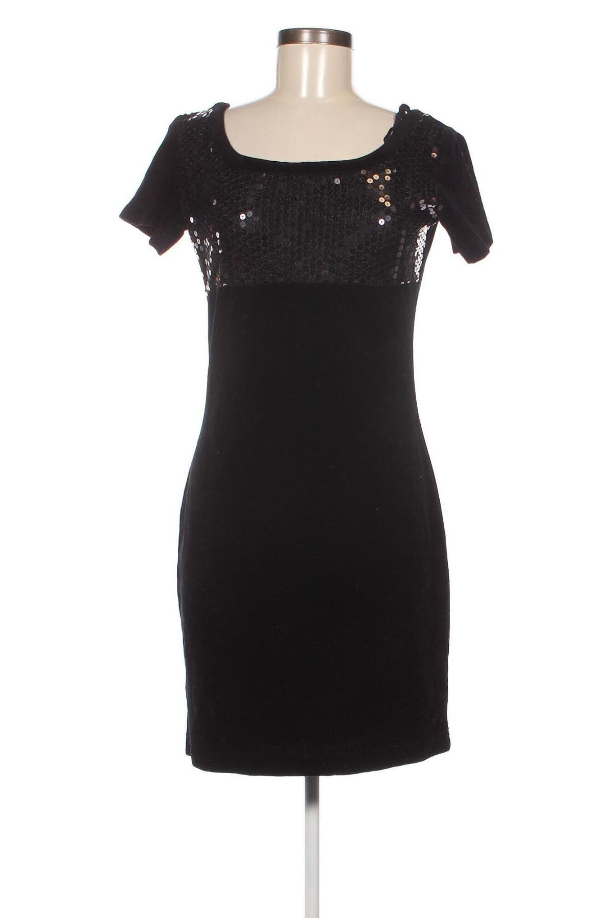 Šaty  Time, Veľkosť M, Farba Čierna, Cena  3,78 €