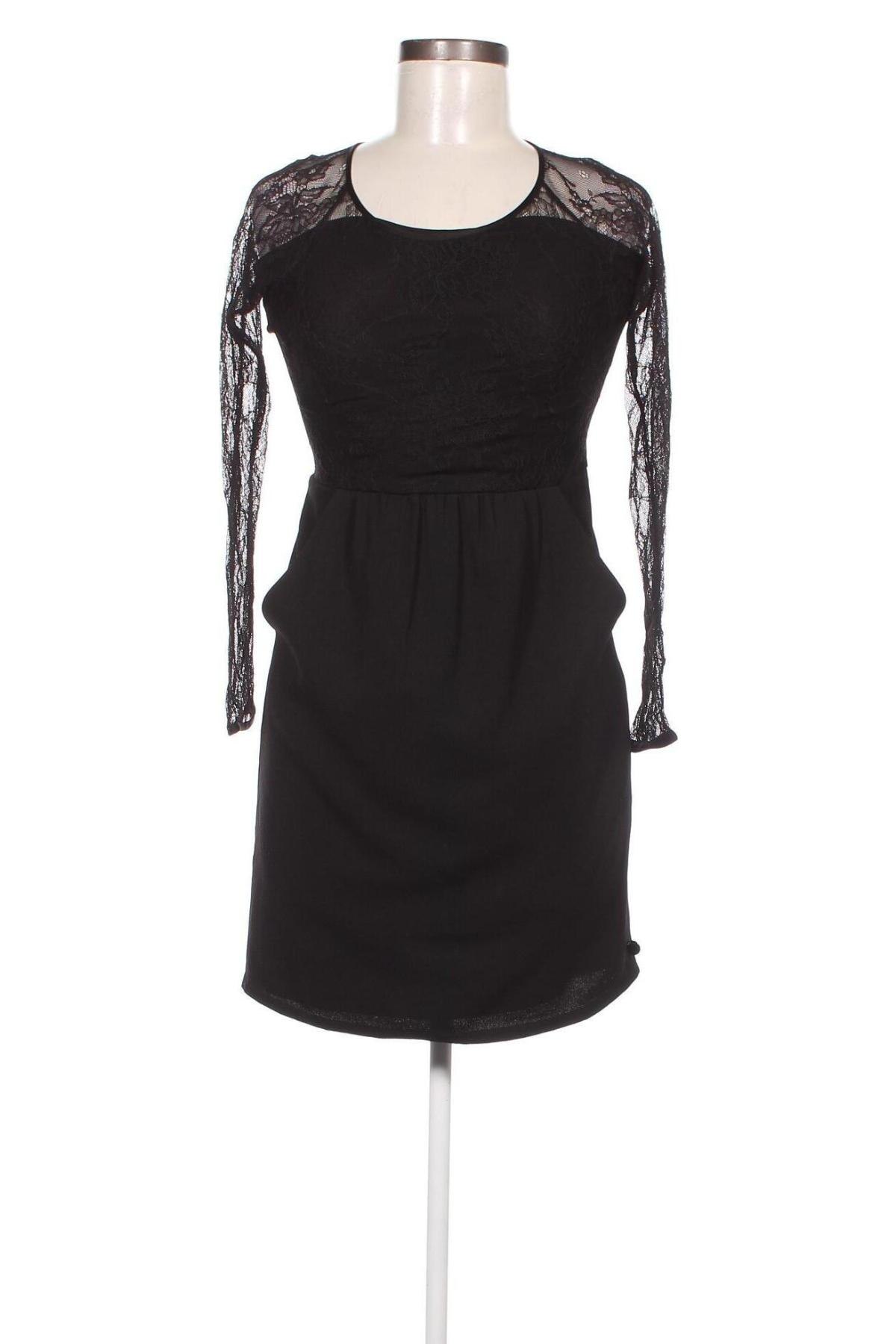 Kleid Tom Tailor, Größe S, Farbe Schwarz, Preis 4,97 €