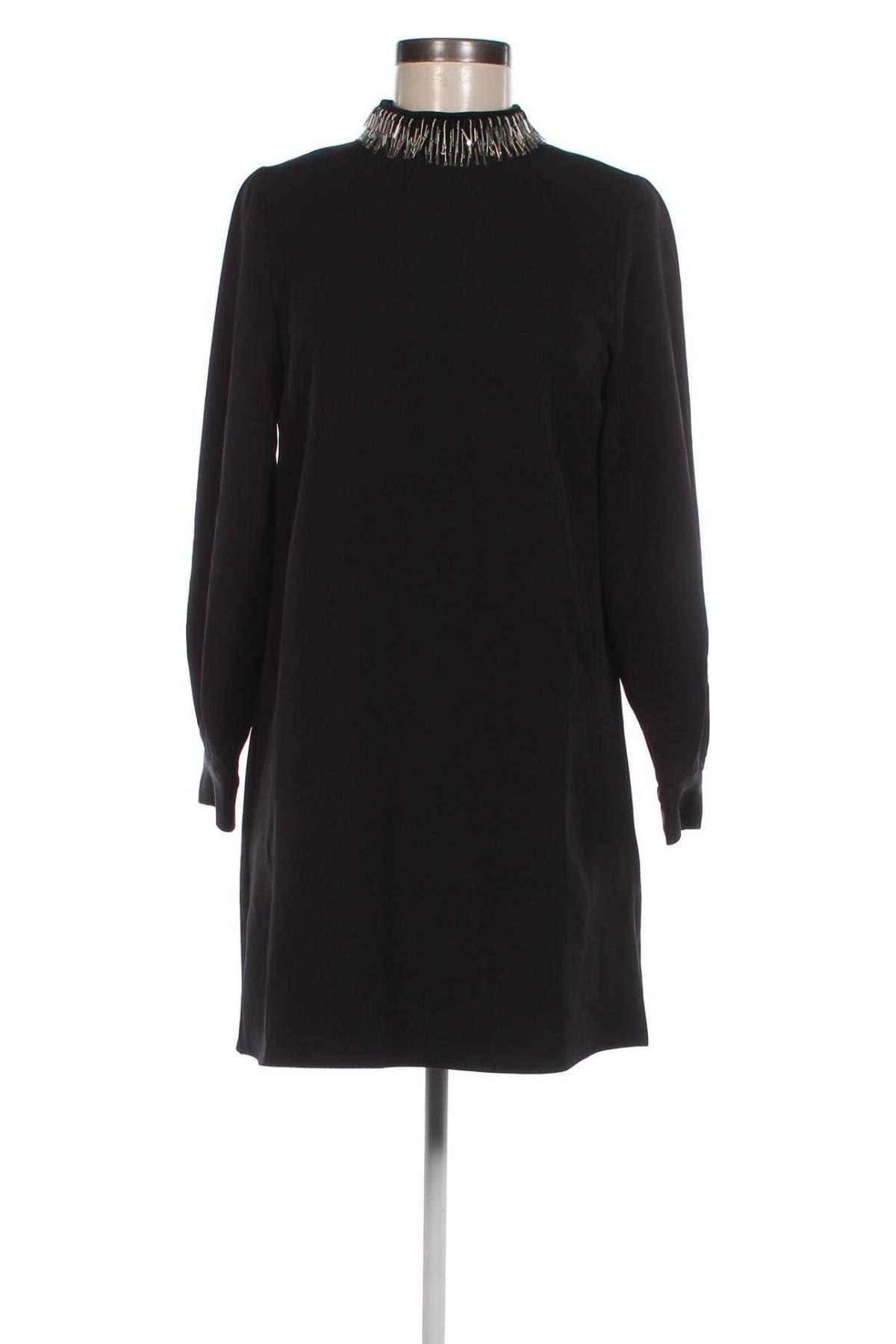 Kleid Zara, Größe XS, Farbe Schwarz, Preis 13,67 €